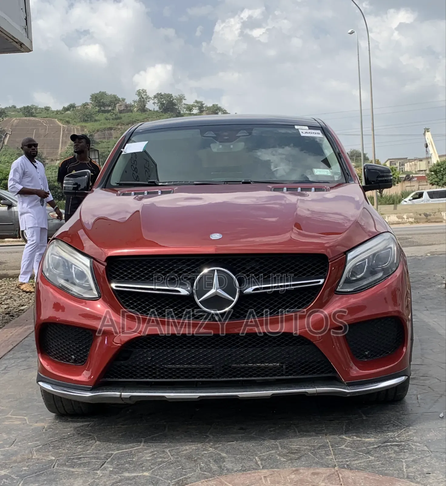 Mercedes-Benz GLE-Class 2017 Red