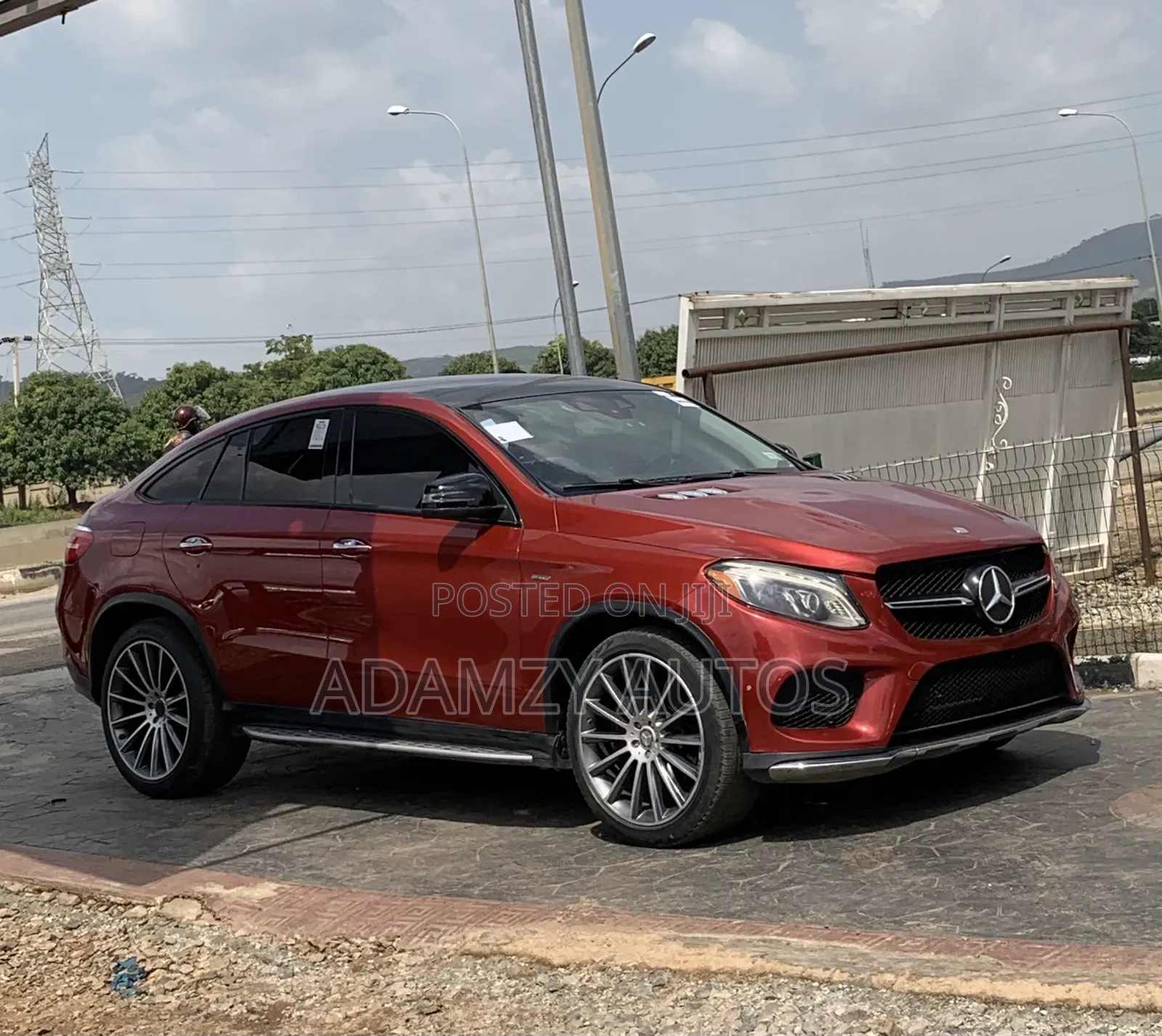 Mercedes-Benz GLE-Class 2017 Red