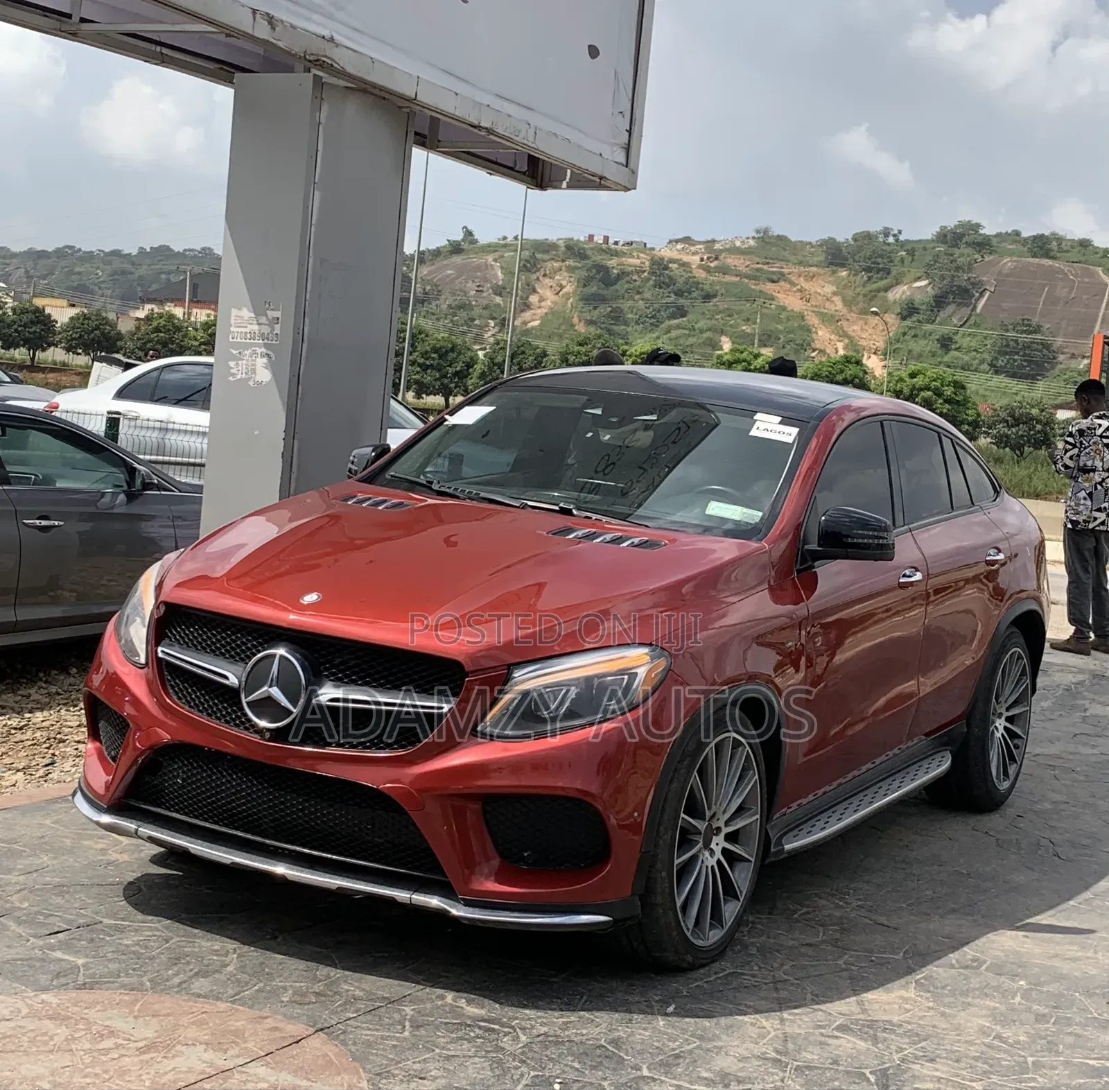Mercedes-Benz GLE-Class 2017 Red
