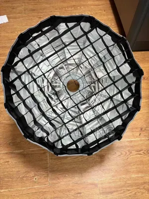 70cm Collapsible Umbrella Softbox / Beauty Black Honeycomb Fabric Grid
