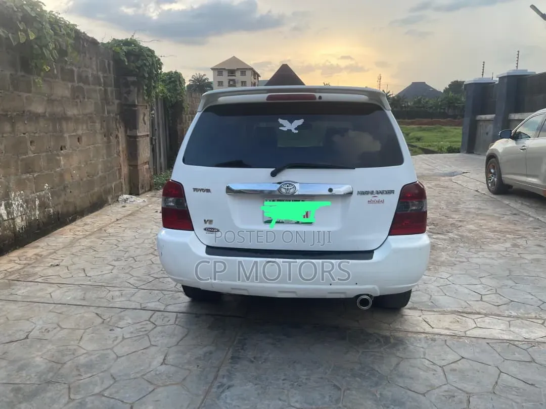Toyota Highlander Limited V6 2007 White