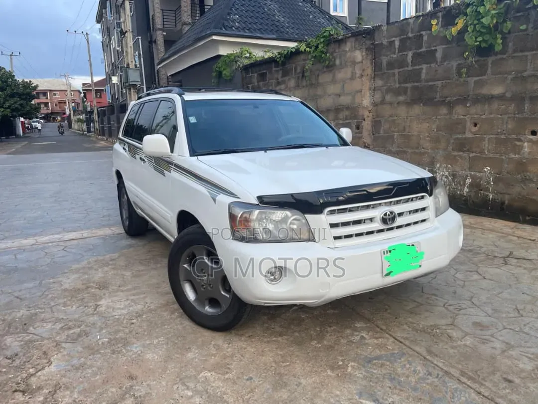 Toyota Highlander Limited V6 2007 White