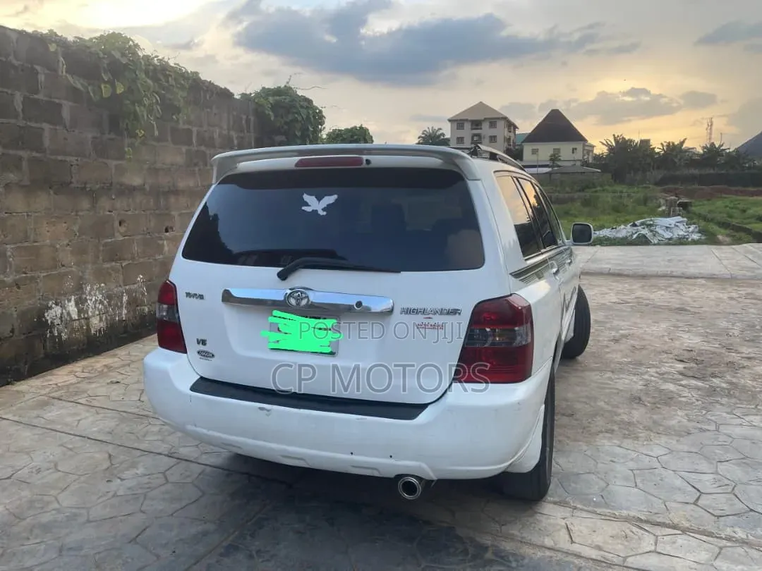 Toyota Highlander Limited V6 2007 White