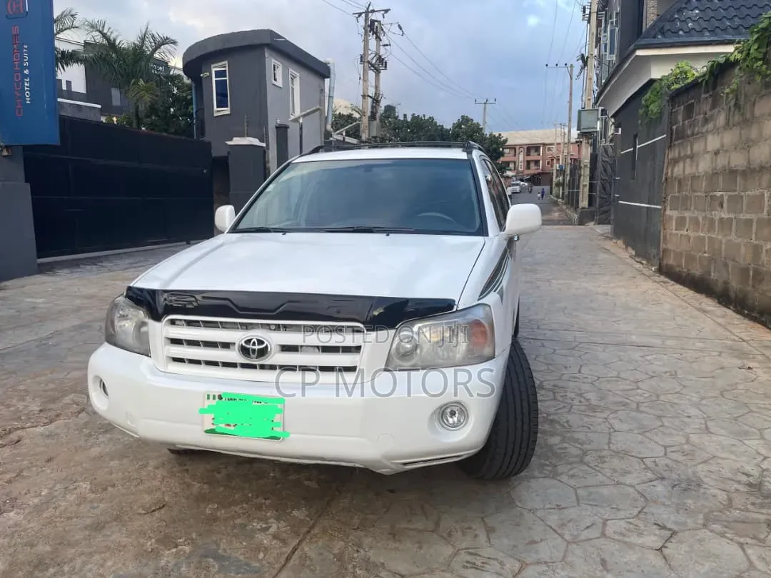 Toyota Highlander Limited V6 2007 White