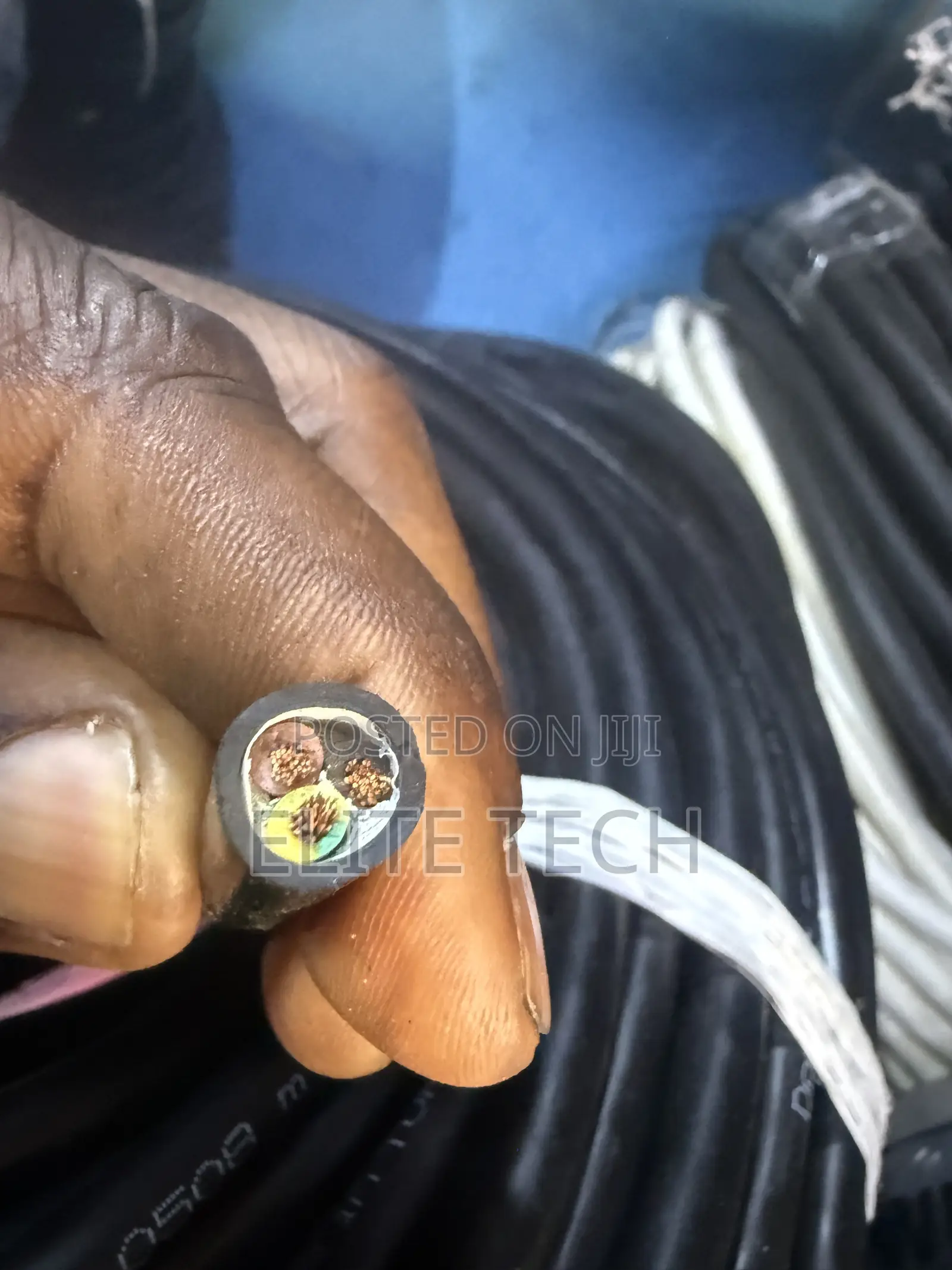 2.5mm X 3 Core Nigeria Flexible Cable (100% Power Cable - Full Gauge)