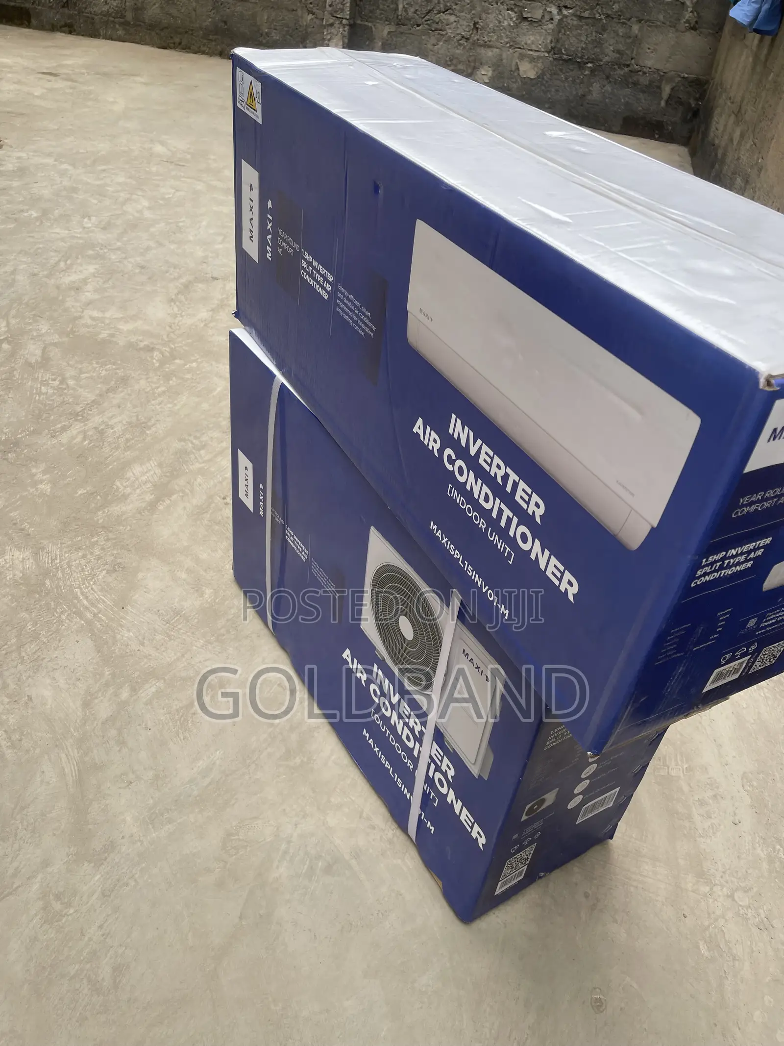Maxi 1.5HP AC With Installation Kit for Everyday Comfort