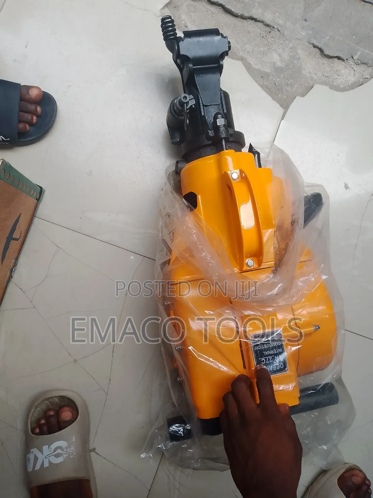 Combustion Rock Drill