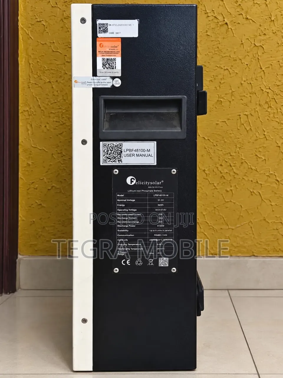 5Kwh 51.2V Felicity Lithium