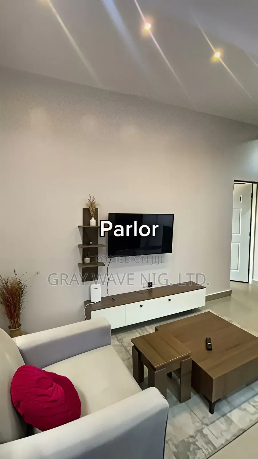 Furnished 1bdrm Apartment in Idu Industrial for rent