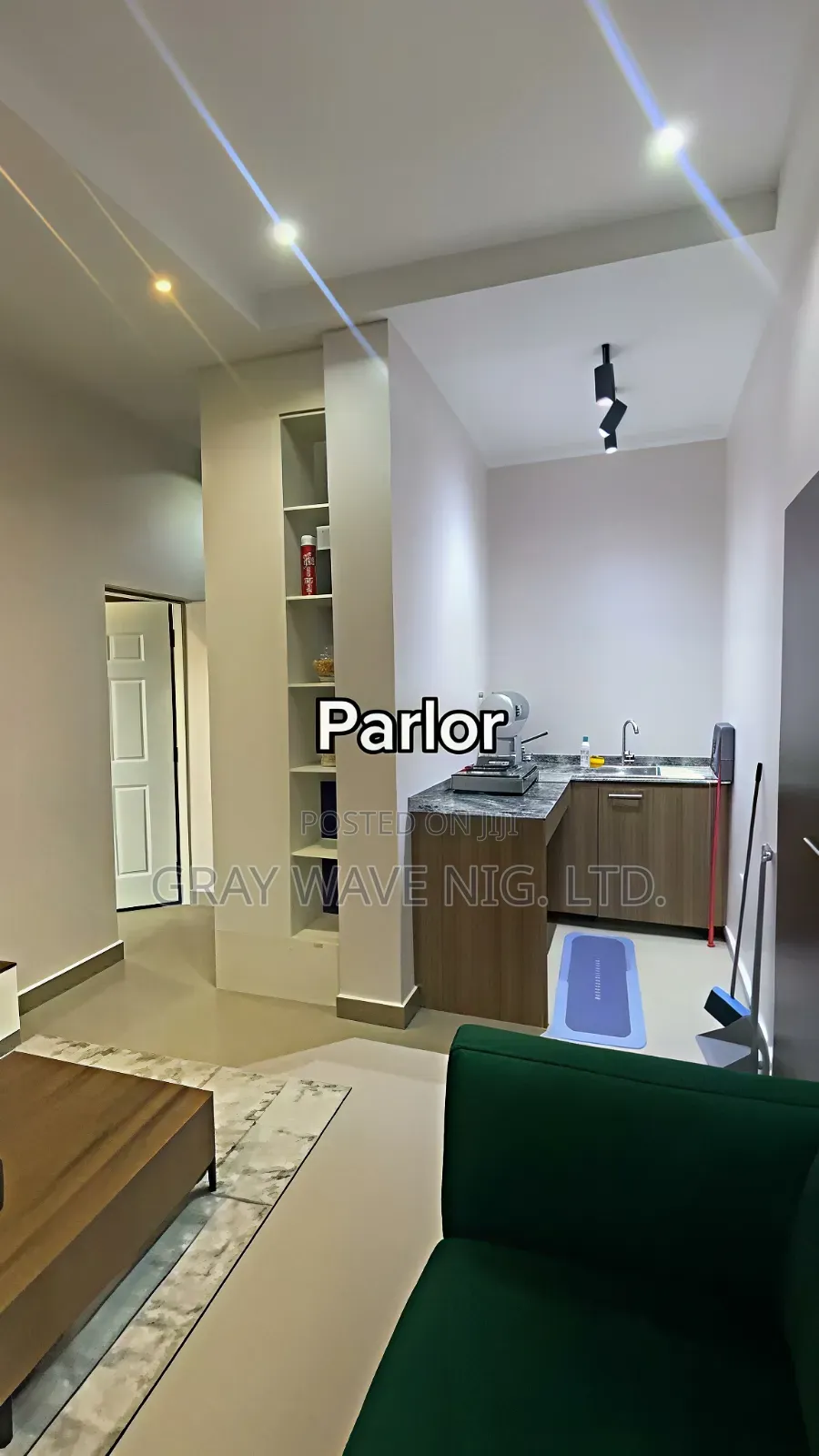 Furnished 1bdrm Apartment in Idu Industrial for rent