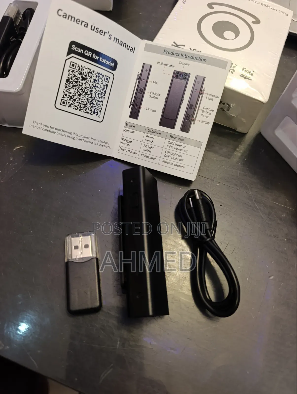 HD 1080P WiFi Body Worn Camera Recorder With Inbuilt Battery