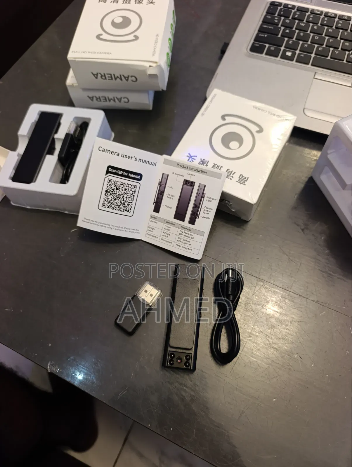 HD 1080P WiFi Body Worn Camera Recorder With Inbuilt Battery