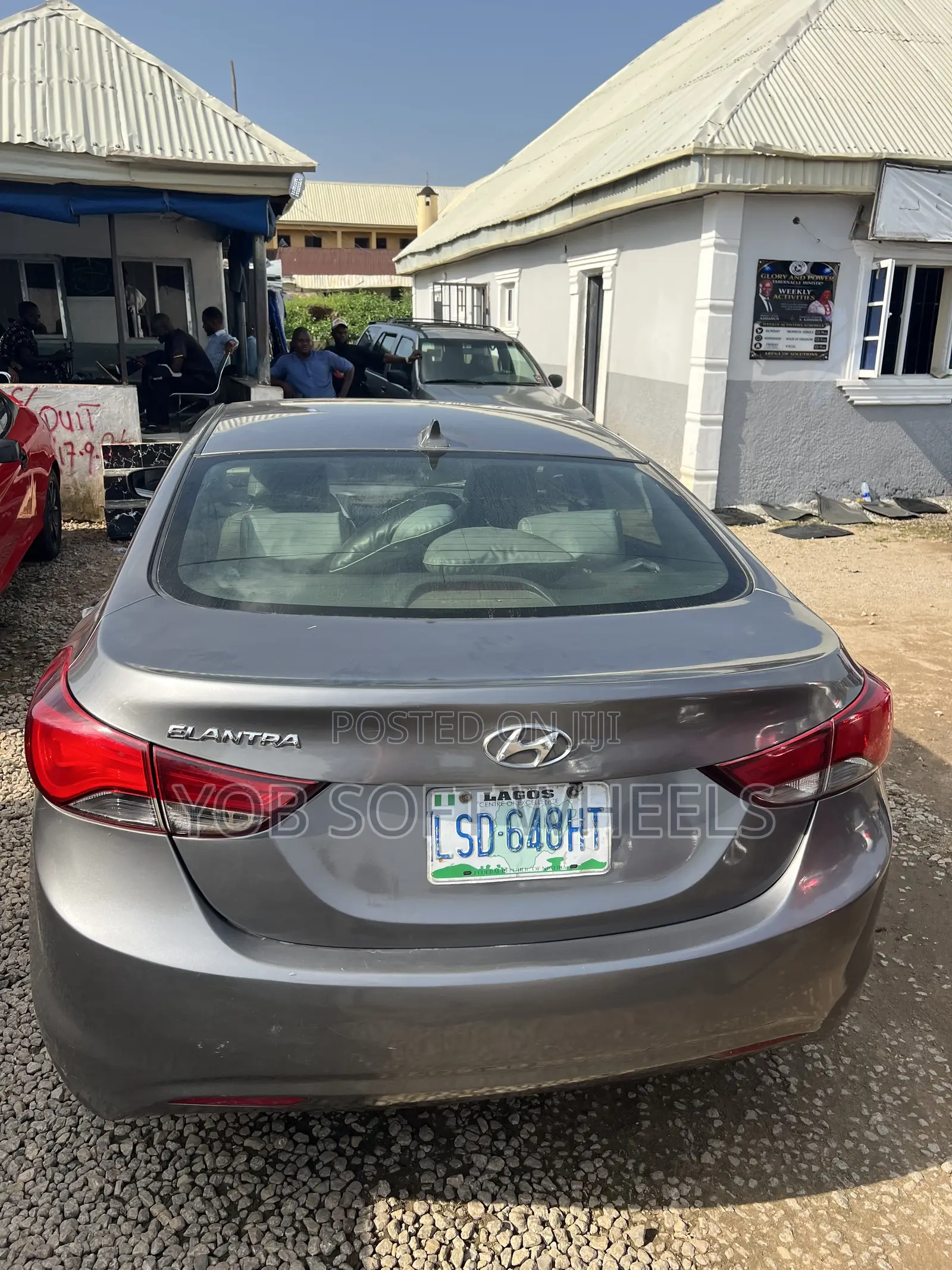 Hyundai Elantra Limited 2012 Gray