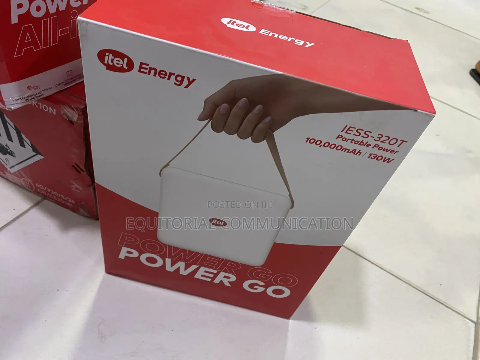 iTel IESS-320T Portable Charging Power Go 100,000mAh 130W