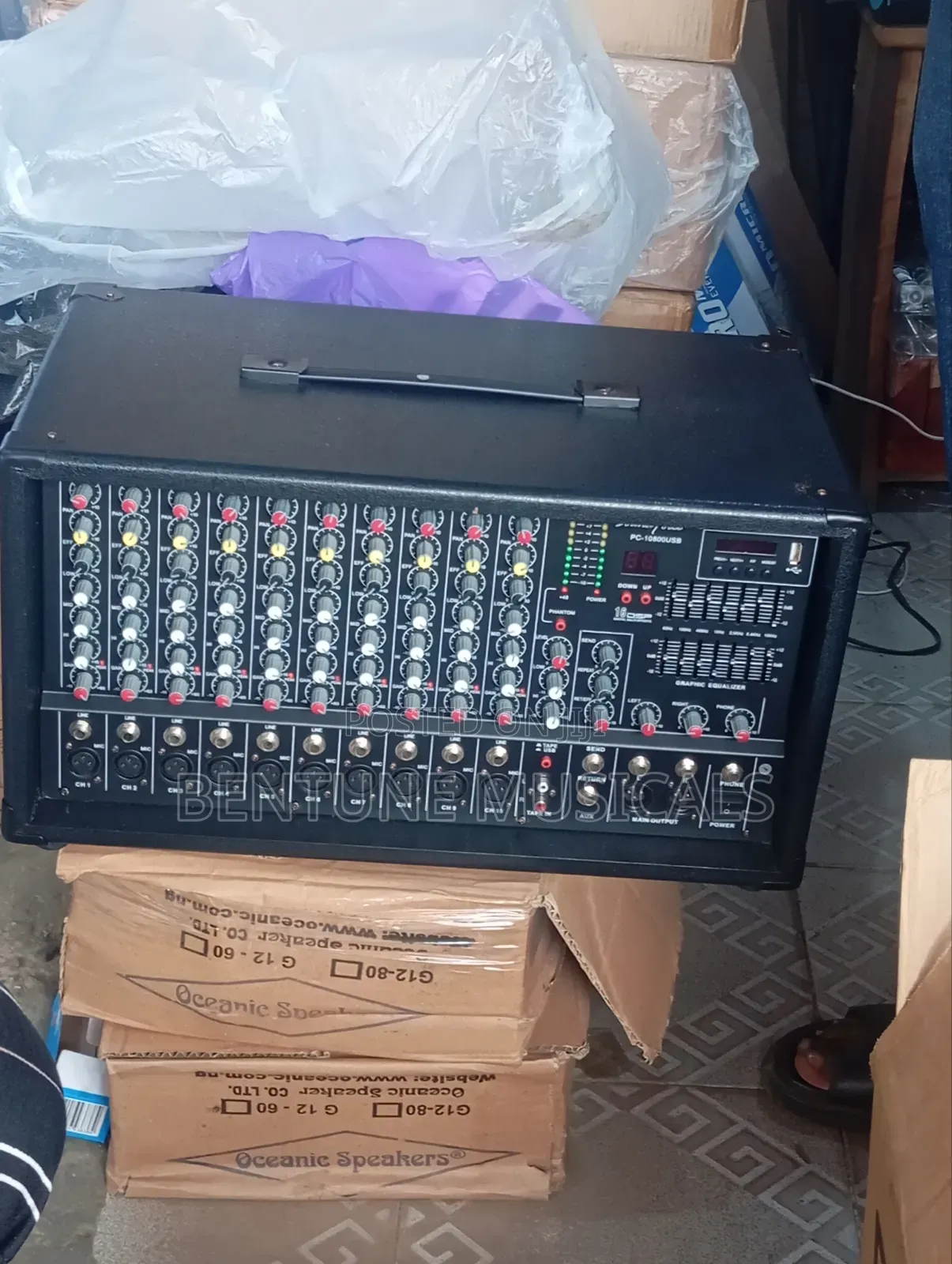 Soundforce PC-10800USB Power Amplifier