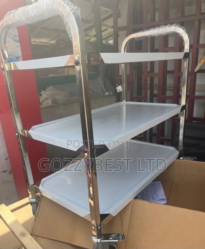 Service Trolley Stainless