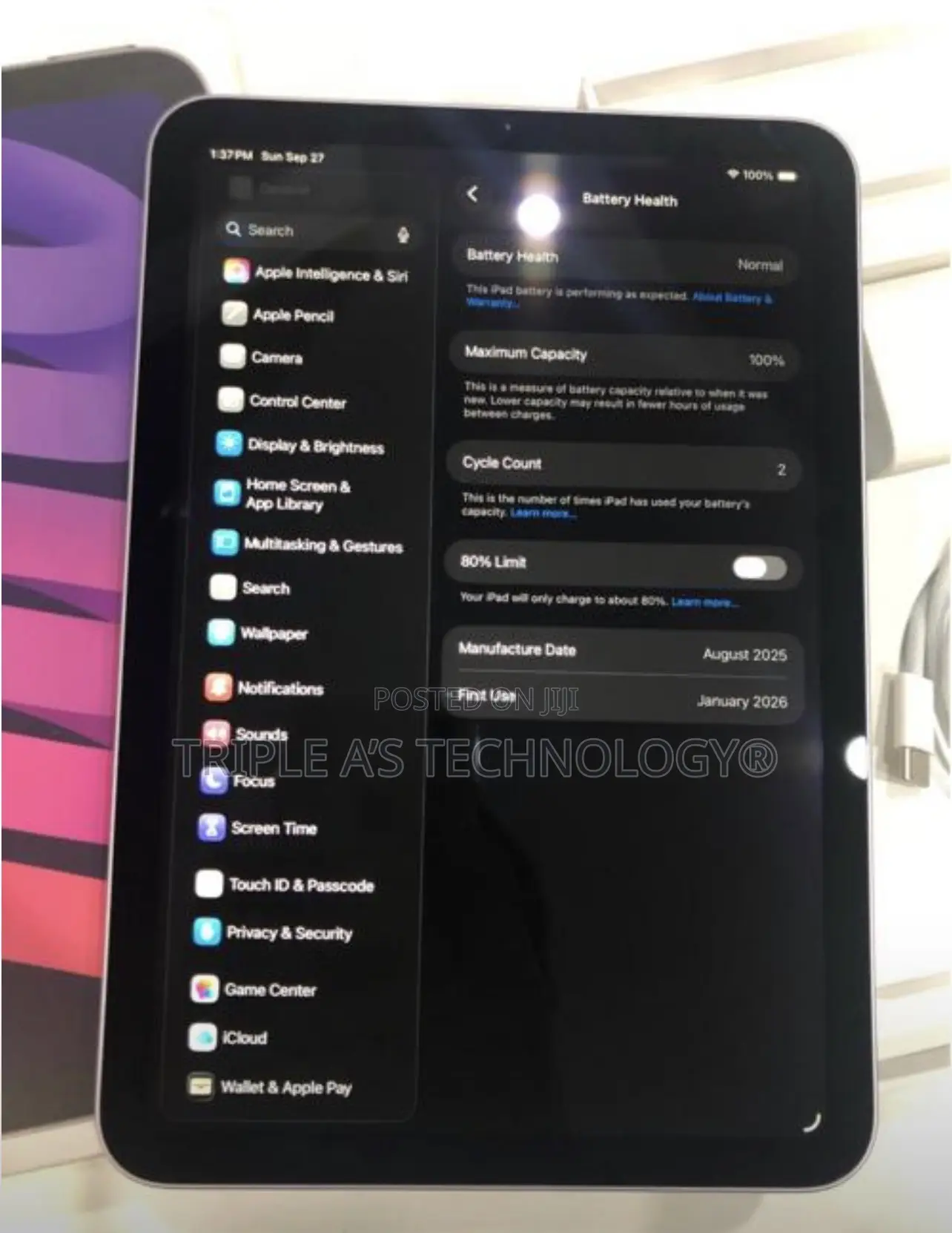 Apple iPad mini 7 128 GB Purple