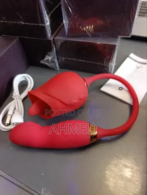 2 in 1 Licking and Vibrator for Women Thrusting Dildo