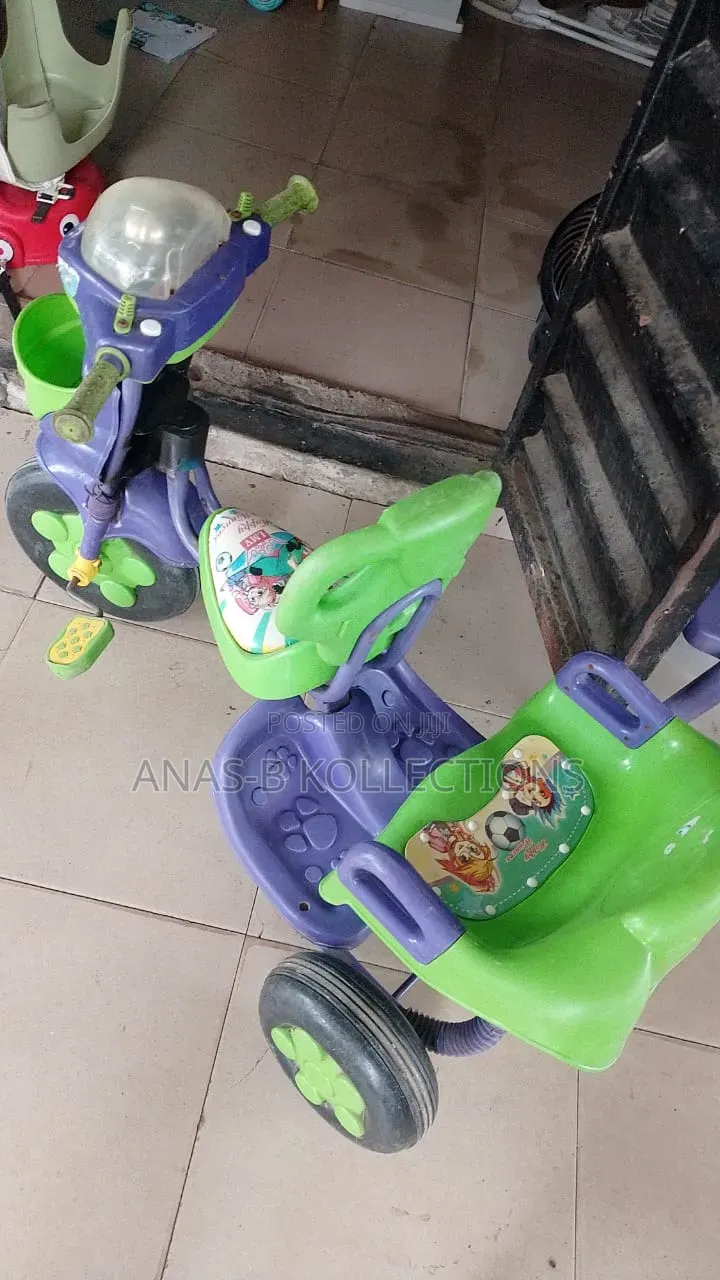 Double Seater Children Tricycle