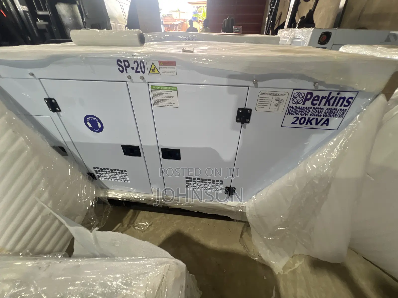 20kva Brand New UKPerkins Soundproof Diesel Generator 100% Copper 