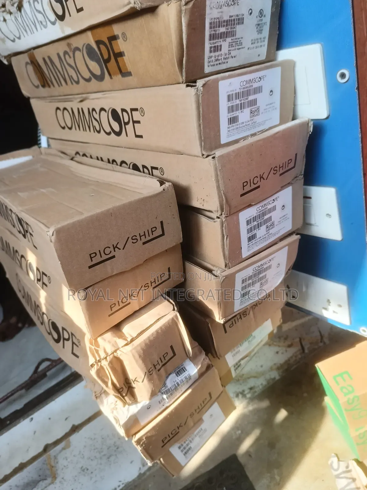 Commscope 24port Cat6A Patch Panel