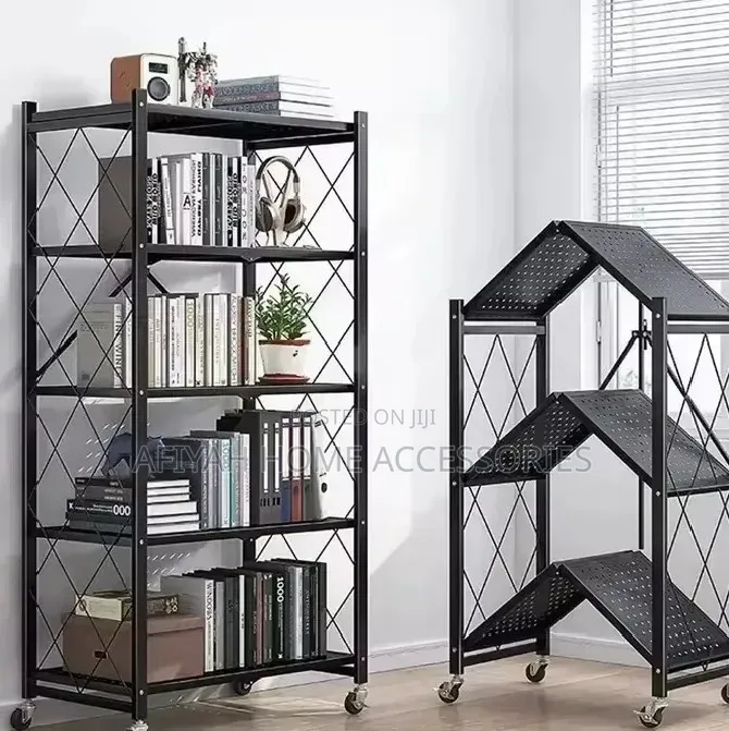 Multipupose Foldable Kitchen Rack Shelves