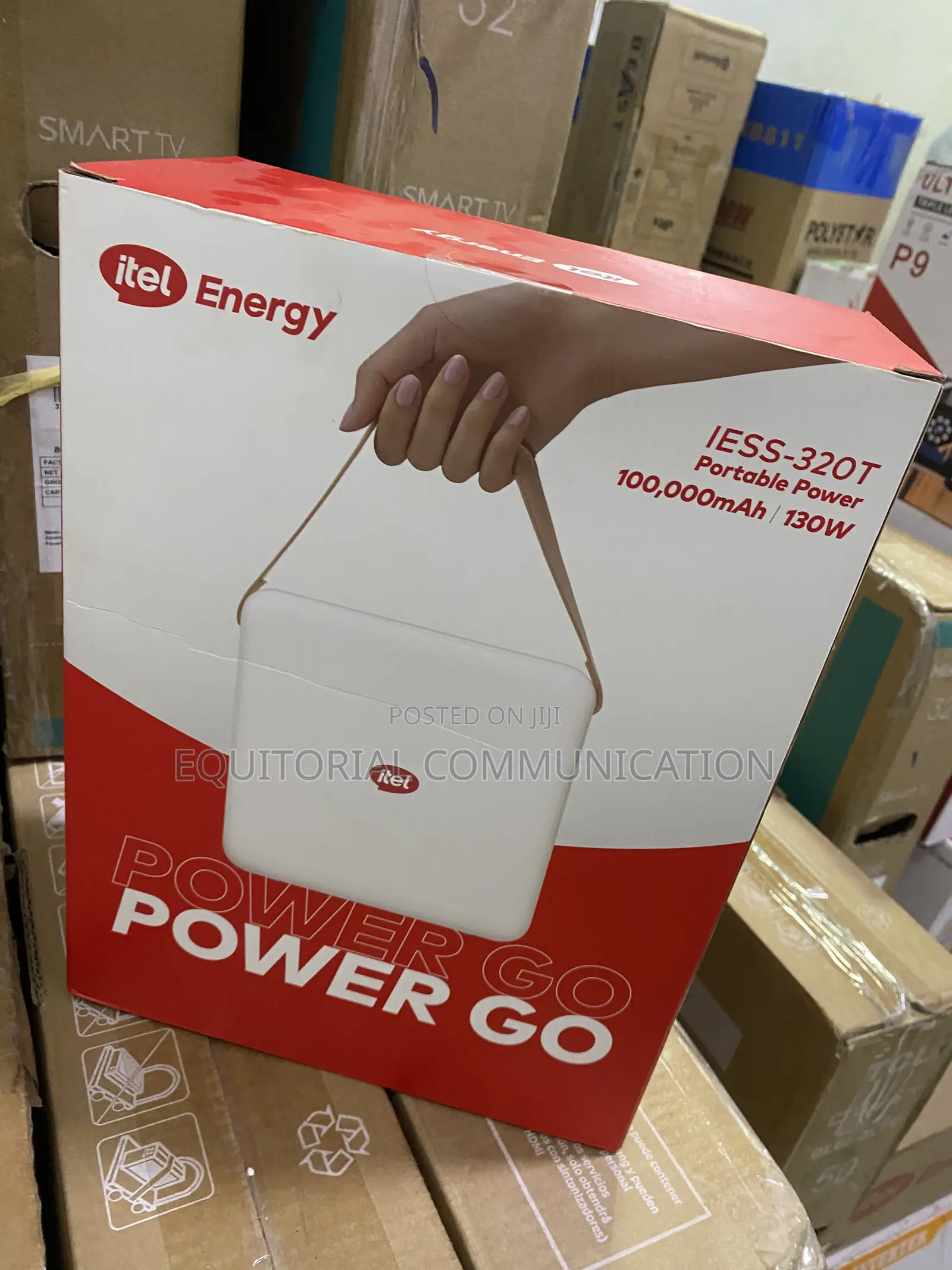 iTel Energy IESS-320T 130W Compact Portable Power 100,000mAh