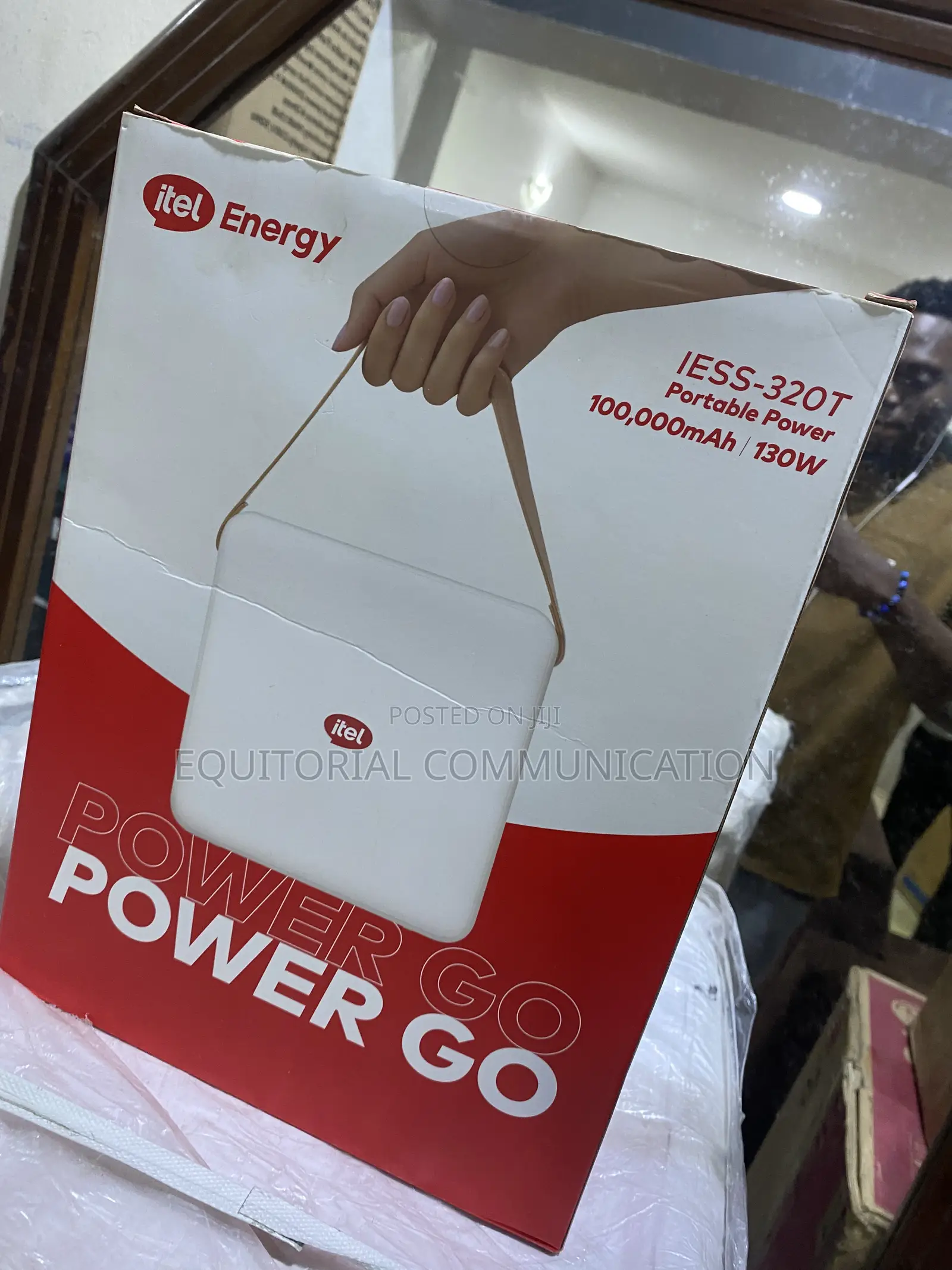 iTel IESS-320T 100,000mAh Rechargeable Portable Power Go 130W