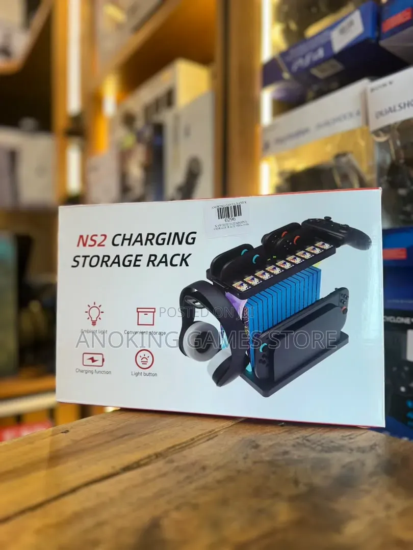 Nintendo Switch 2 Charging Storage Rack