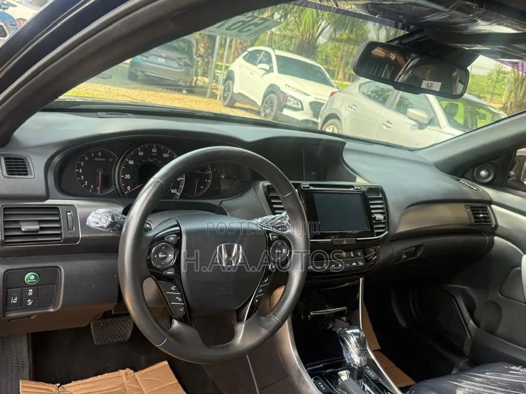 Honda Accord EX-L V-6 2dr Coupe FWD (3.5L 6cyl 6A) 2016 Black