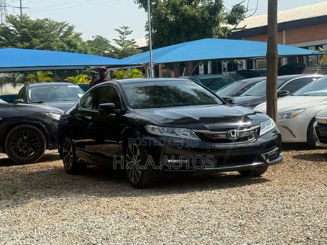 Honda Accord EX-L V-6 2dr Coupe FWD (3.5L 6cyl 6A) 2016 Black