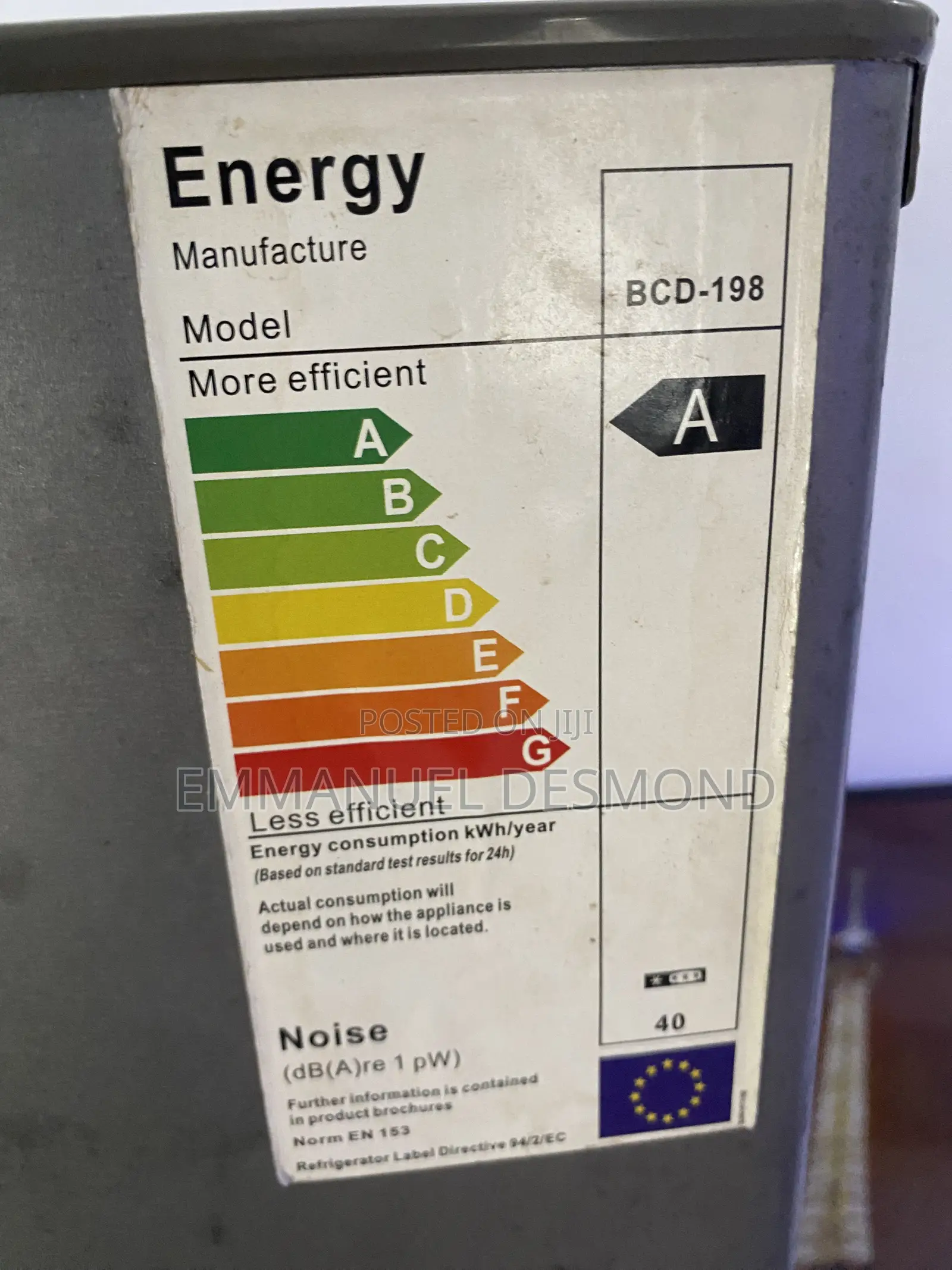 Standing Fridge Working Perfectly