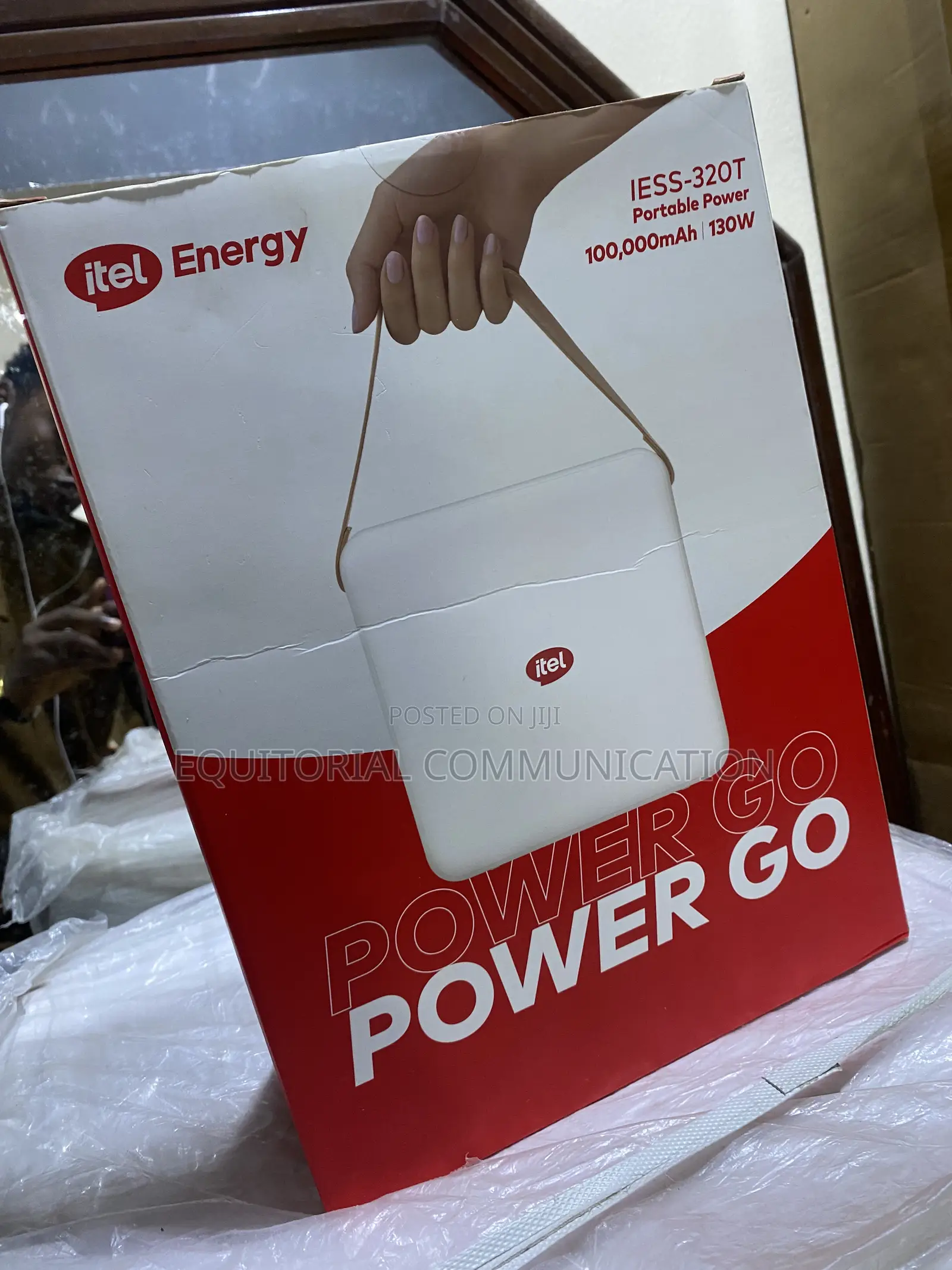 iTel Energy IESS-320T 100,000mAh Home Backup Power Go 130W