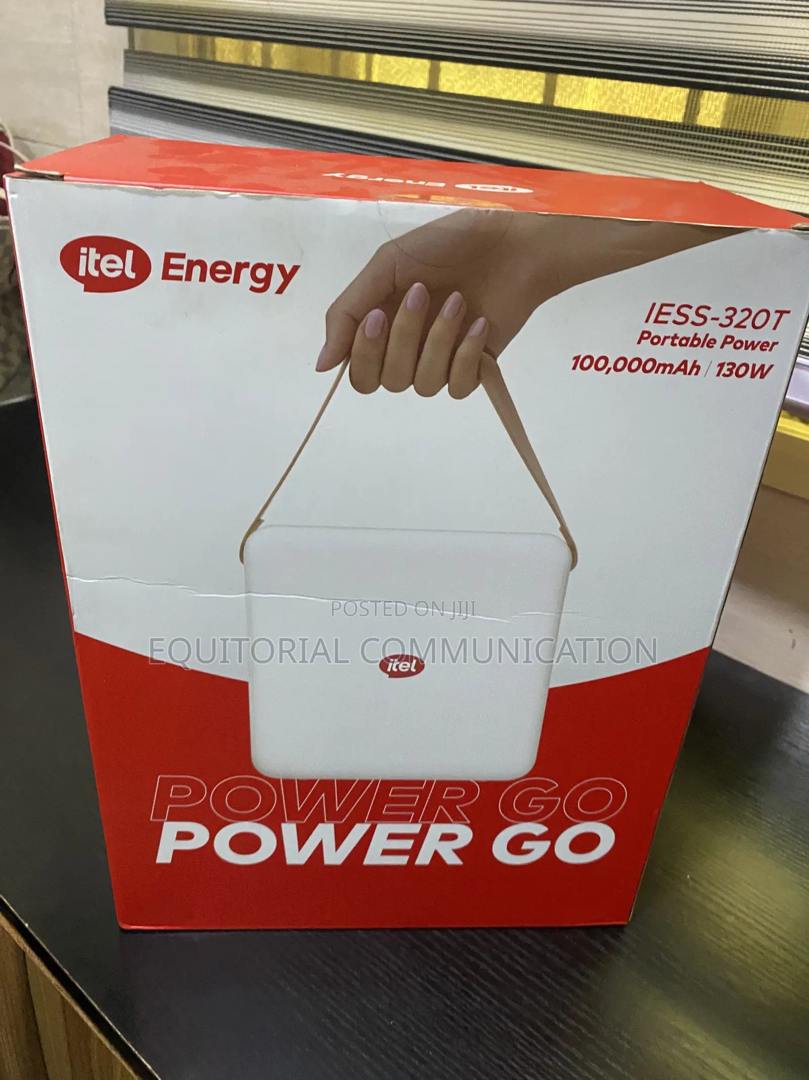iTel Energy IESS-320T 100,000mAh Home Backup Power Go 130W