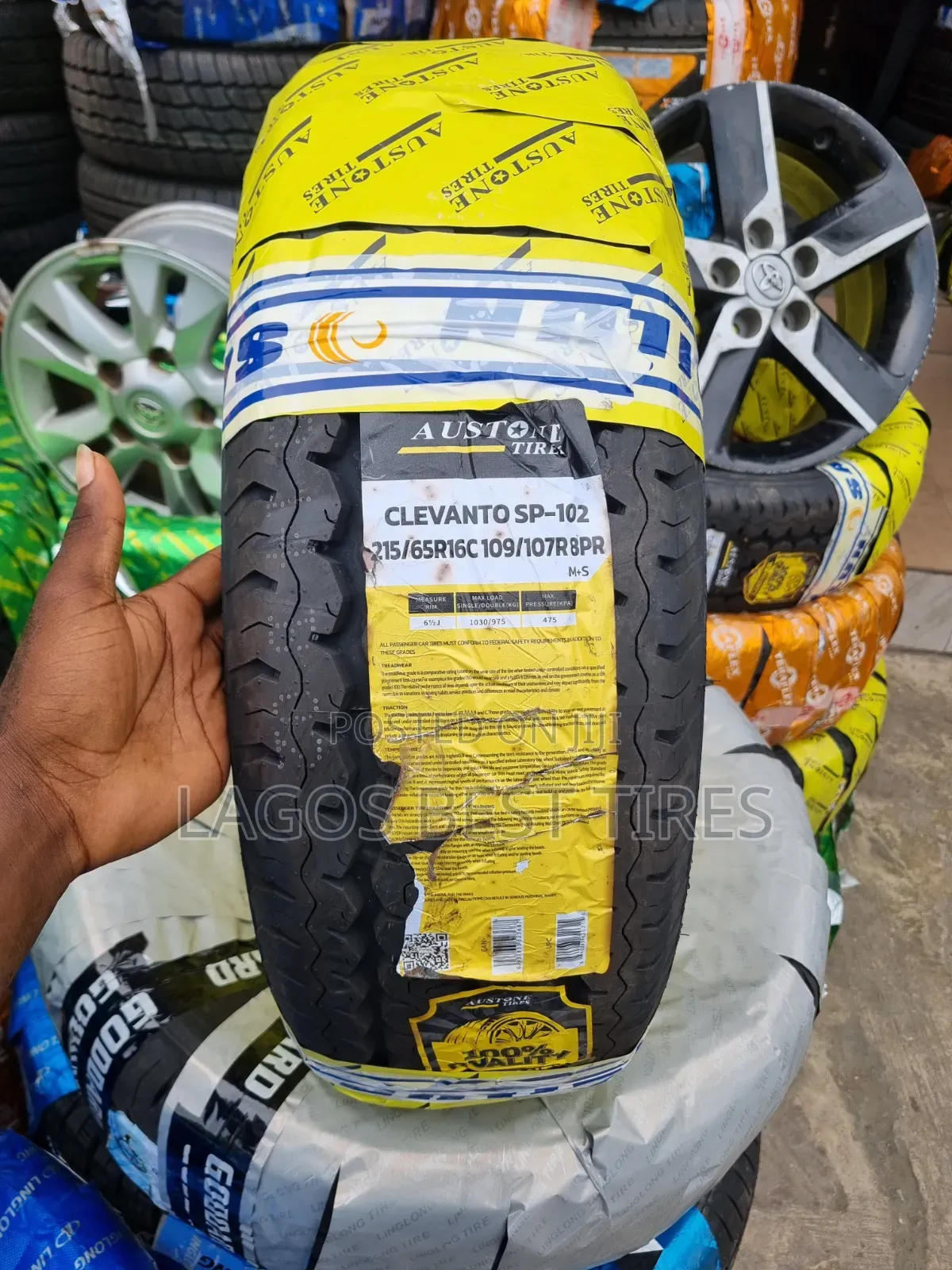 ​ Brand New Austone Clevanto SP-102 (215/65r16c) Heavy-Duty Tyre 