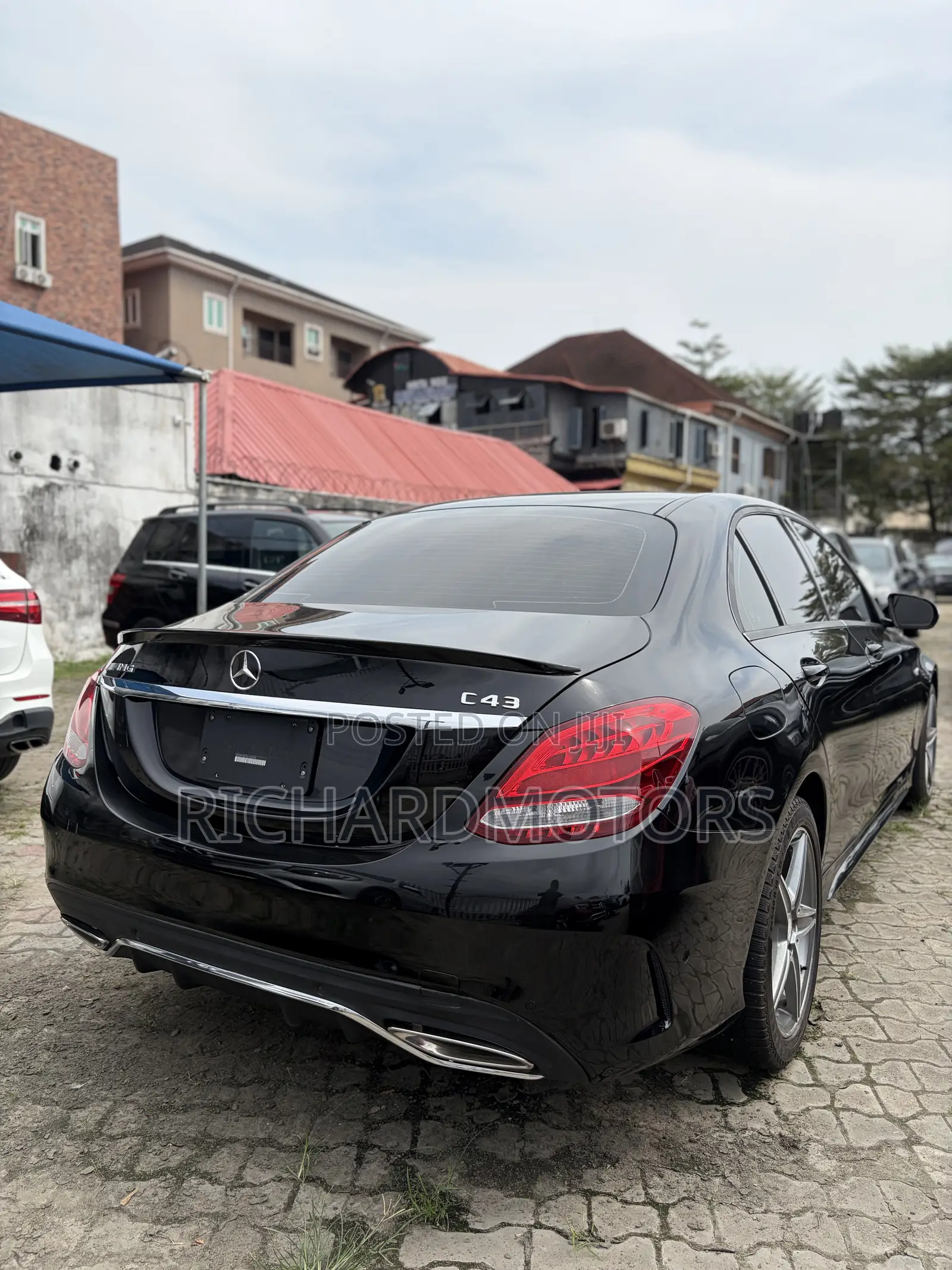 Mercedes-Benz C300 Sport Sedan RWD (2.0L 4cyl 7A) 2016 Black