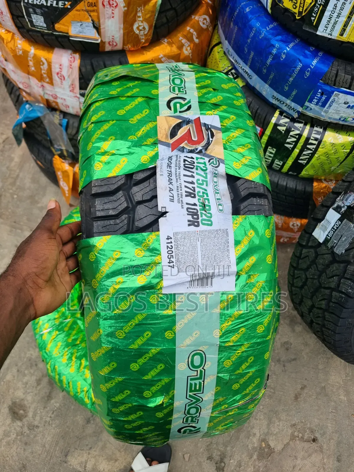 ​ Brand New Rovelo Ridgetrak a/T II (LT275/55R20 10PR) All-Terrain