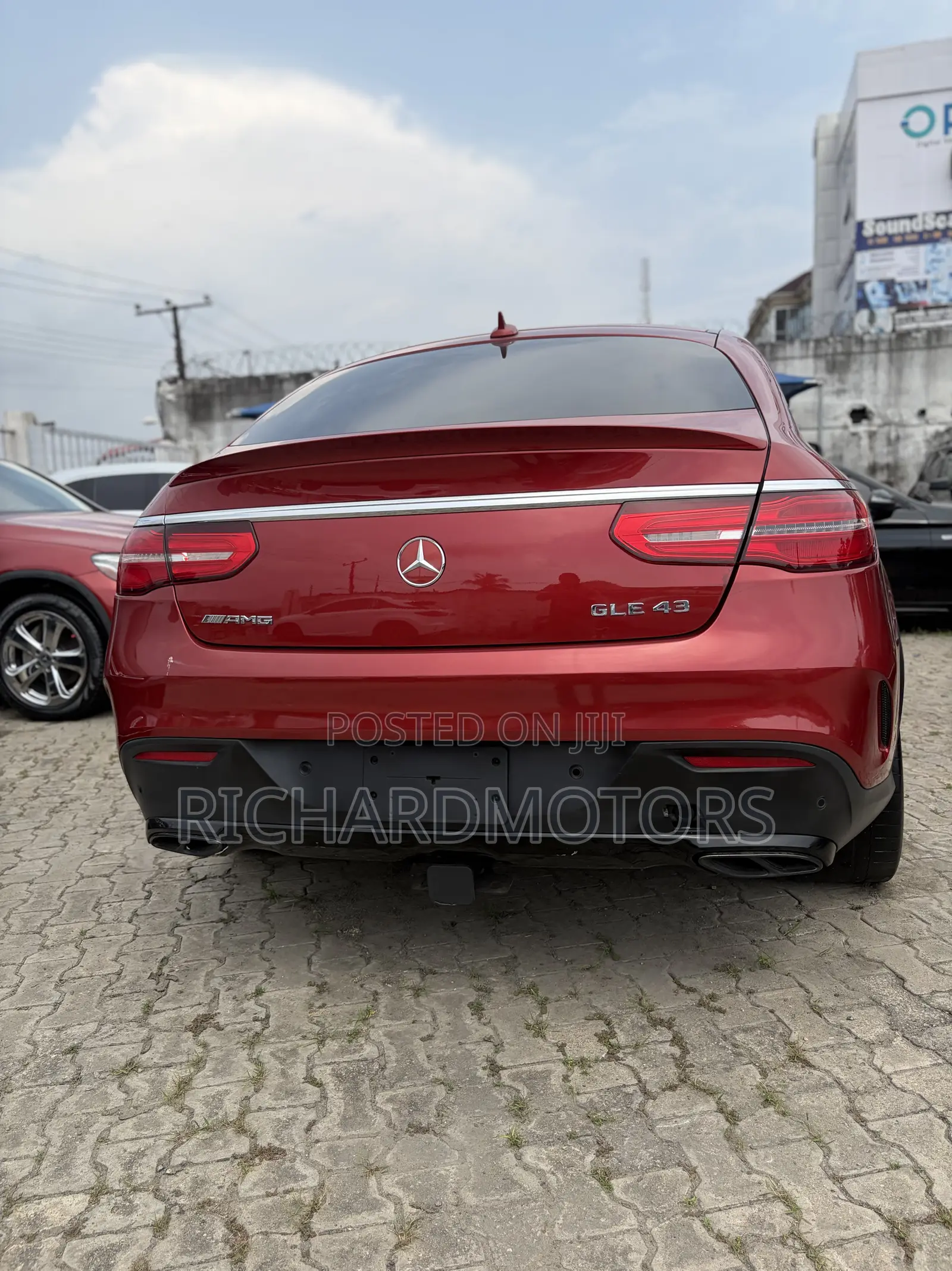 Mercedes-Benz GLE-Class AMG GLE 43 4MATIC 2019 Red