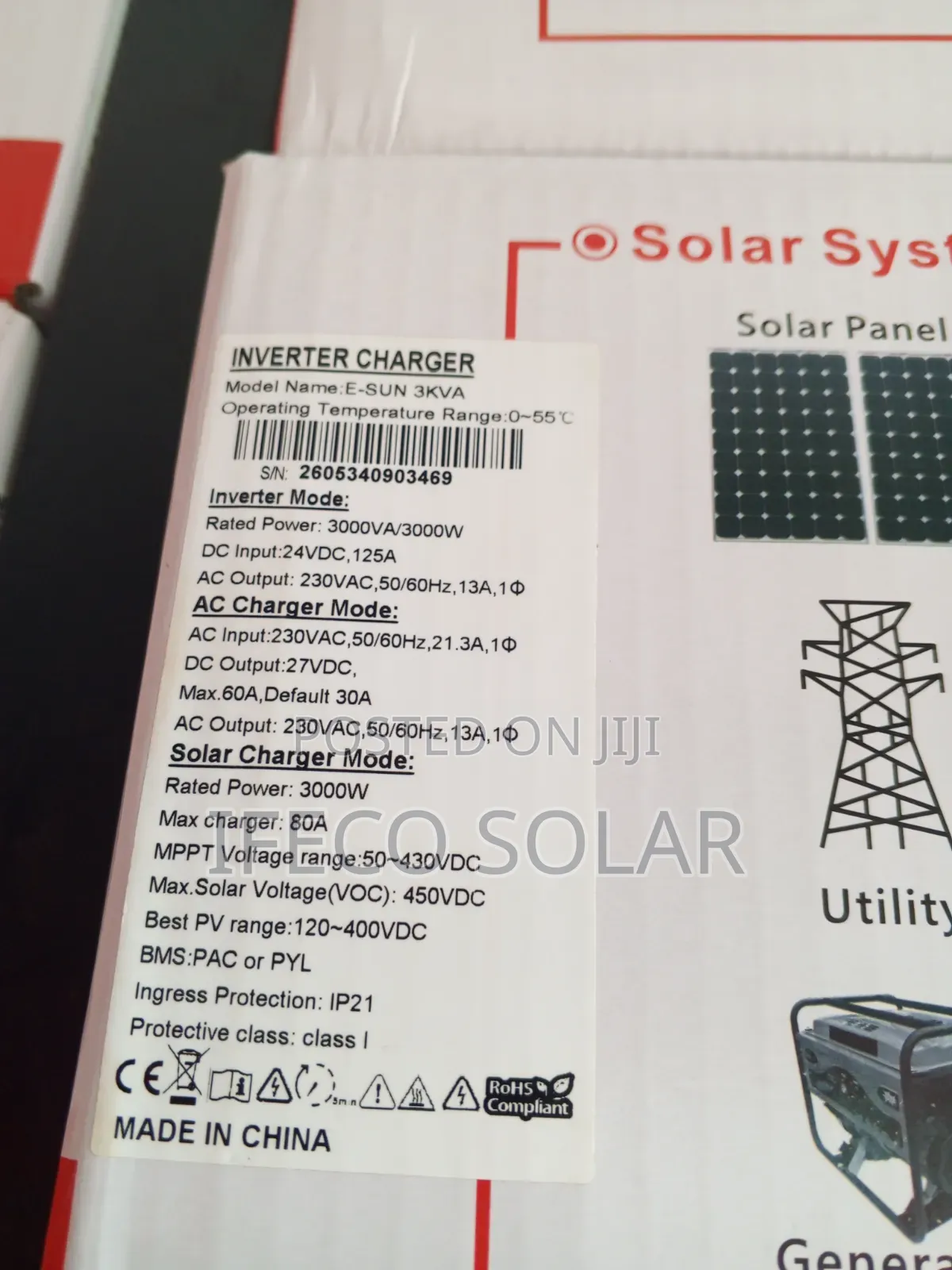 Sako 3kva 24v Inverter