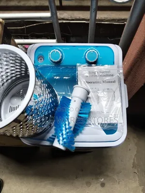 Portable 2 in 1 Clothes and Shoe Washing Machine With Spin Basket