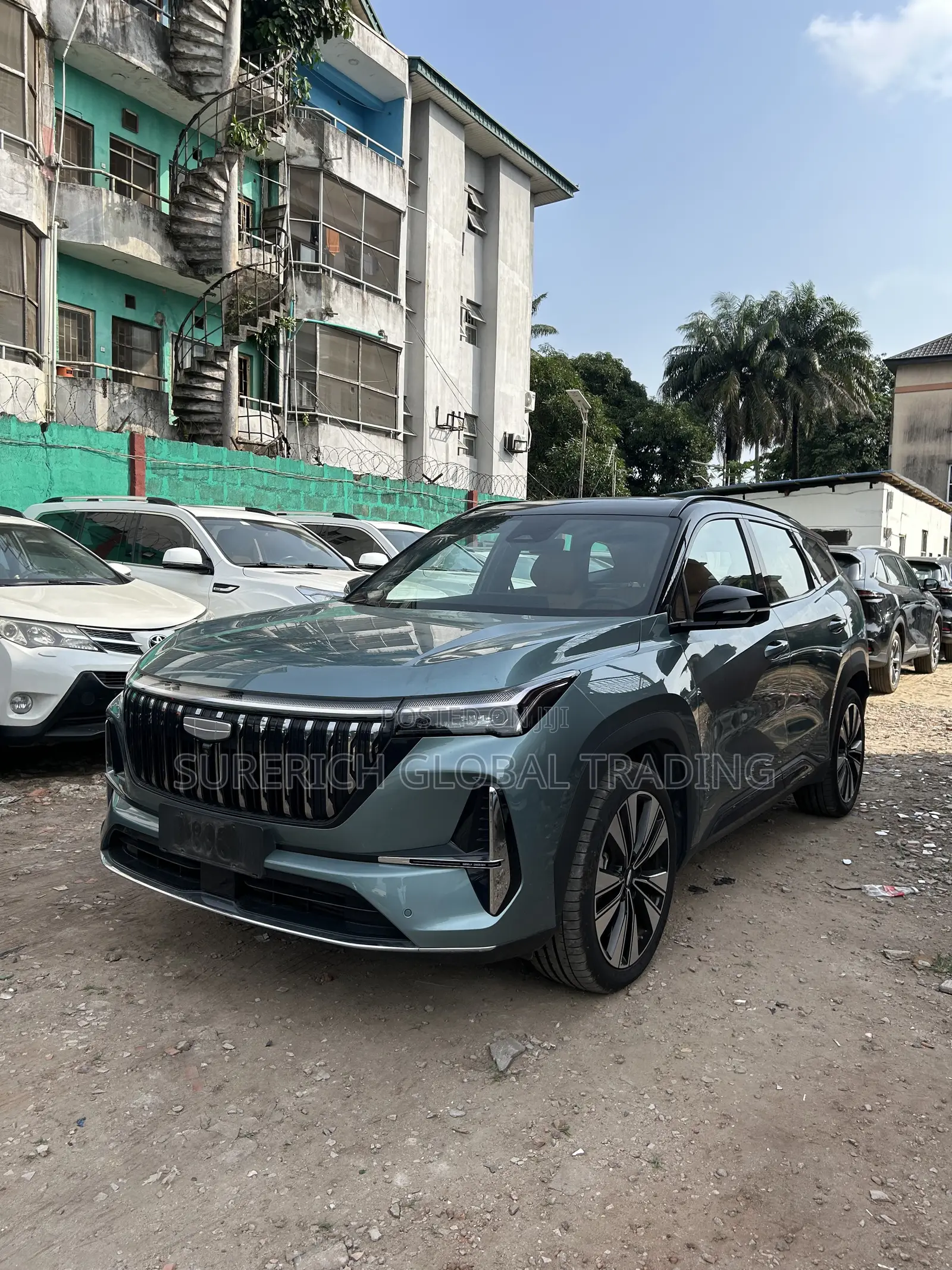 New Geely Boyue 2025 Blue