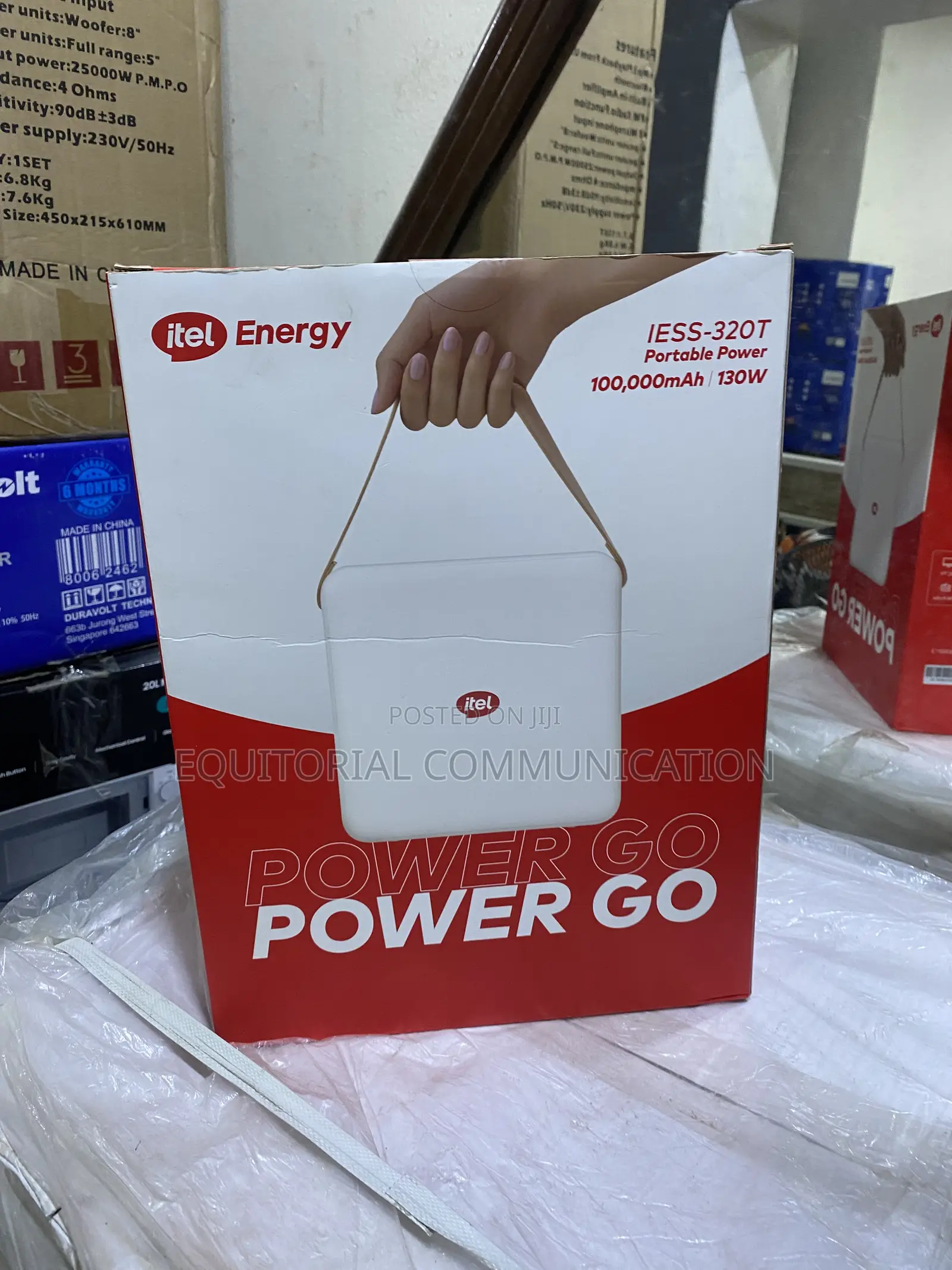 iTel Energy IESS-320T Portable Power Go for Office Use 100,000mAh 130W