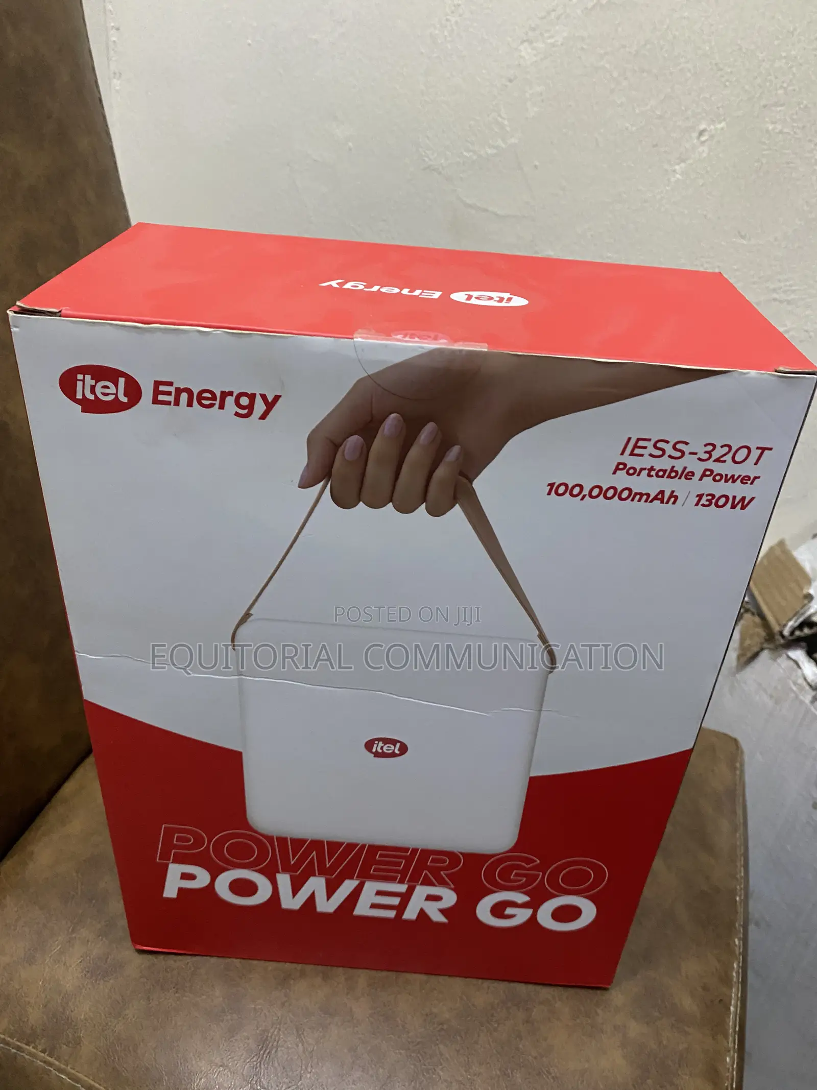 iTel Energy IESS-320T Portable Power Go for Office Use 100,000mAh 130W