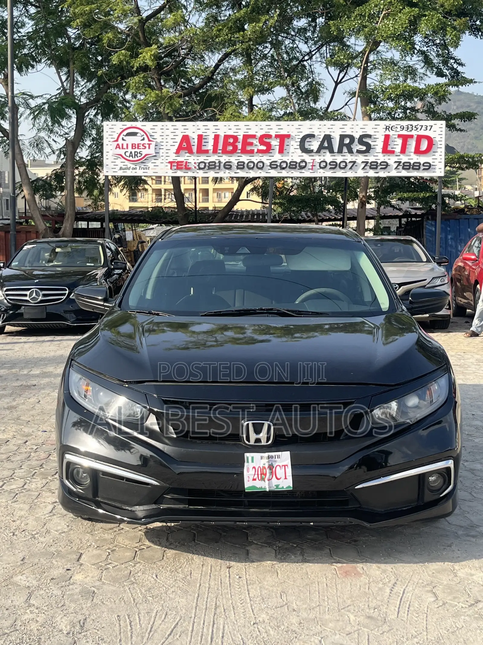 Honda Civic EX Coupe 2019 Black