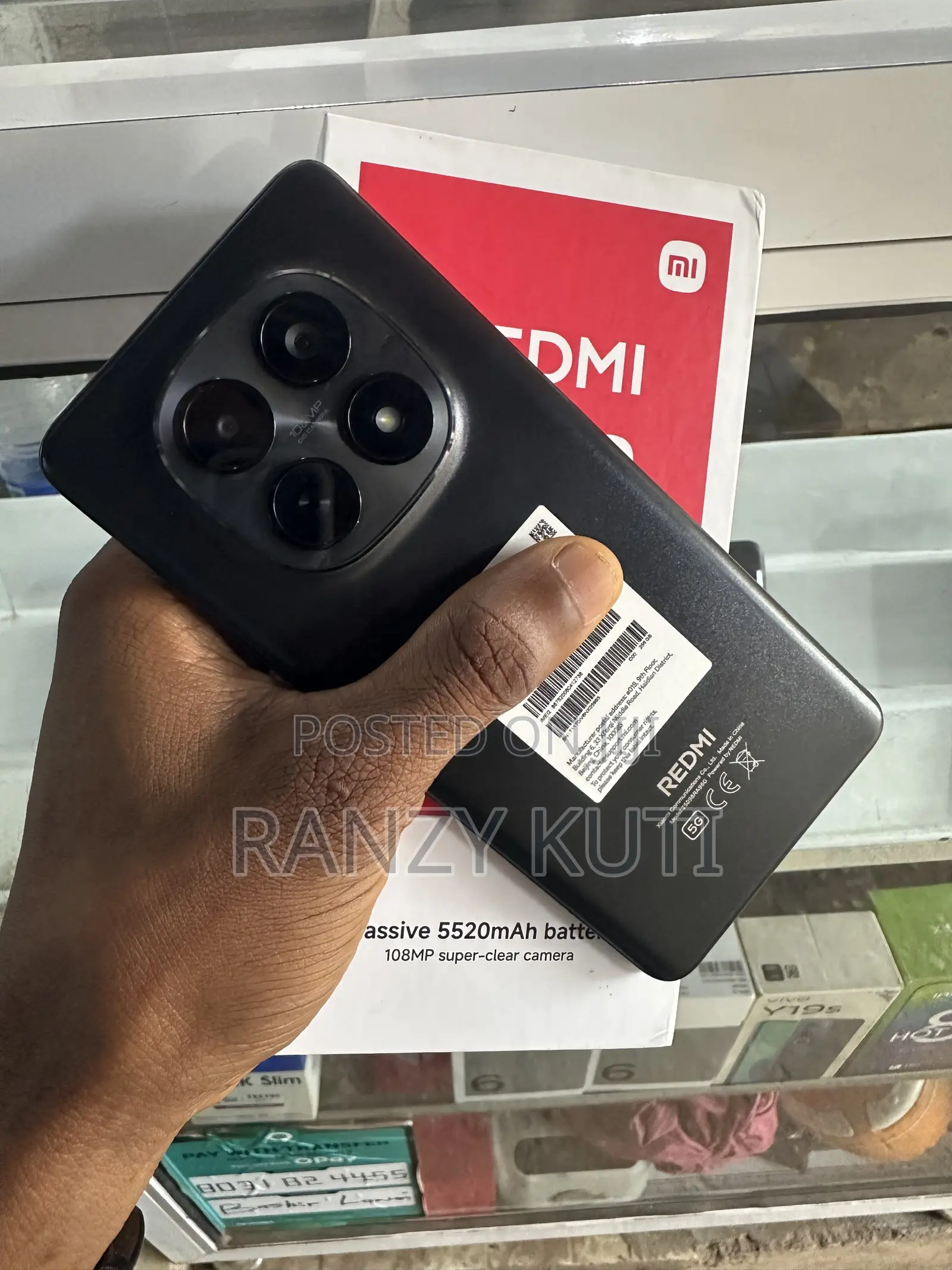 Xiaomi Redmi Note 15 256 GB Black