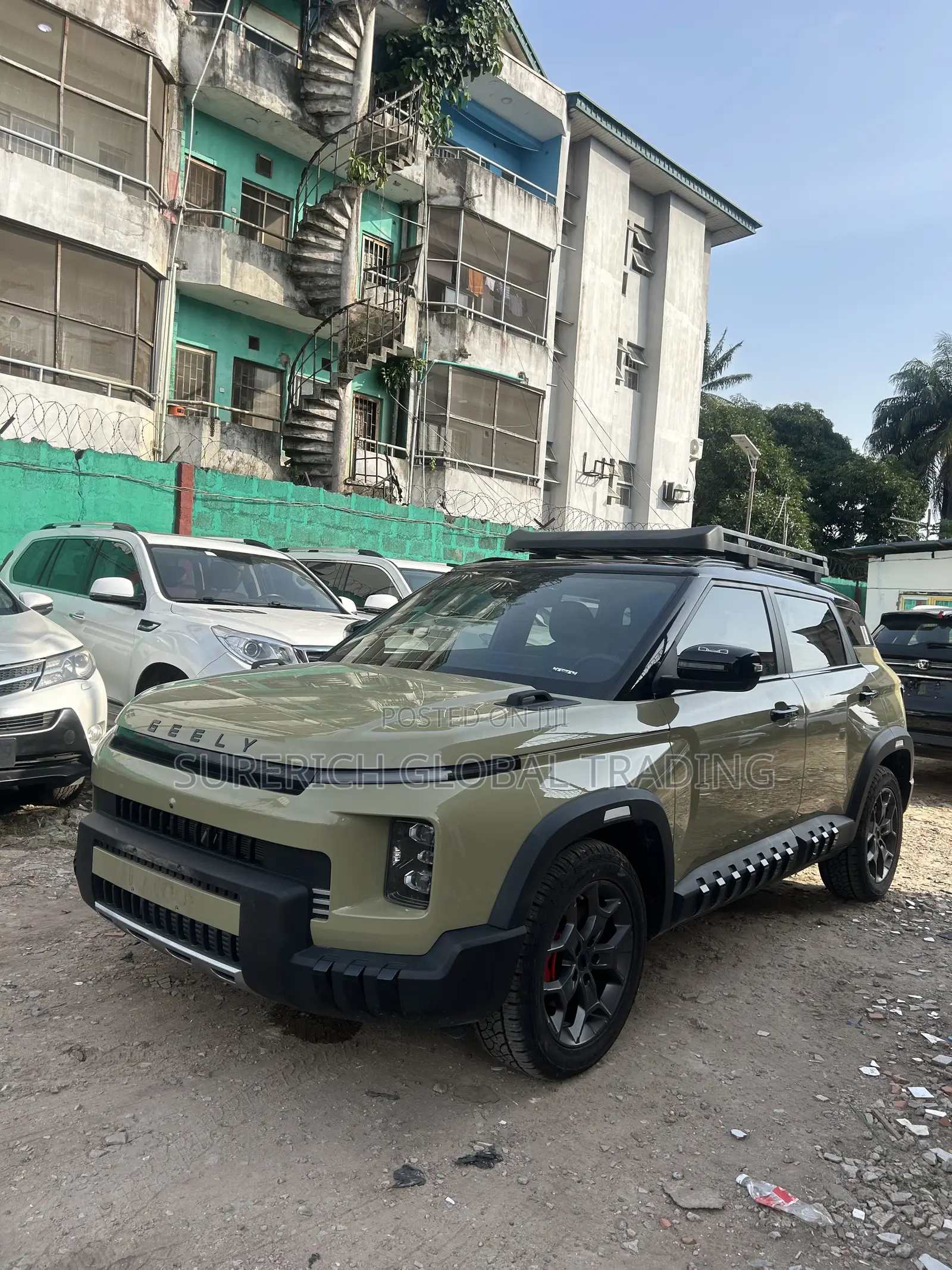 New Geely Coolray 2025 Green