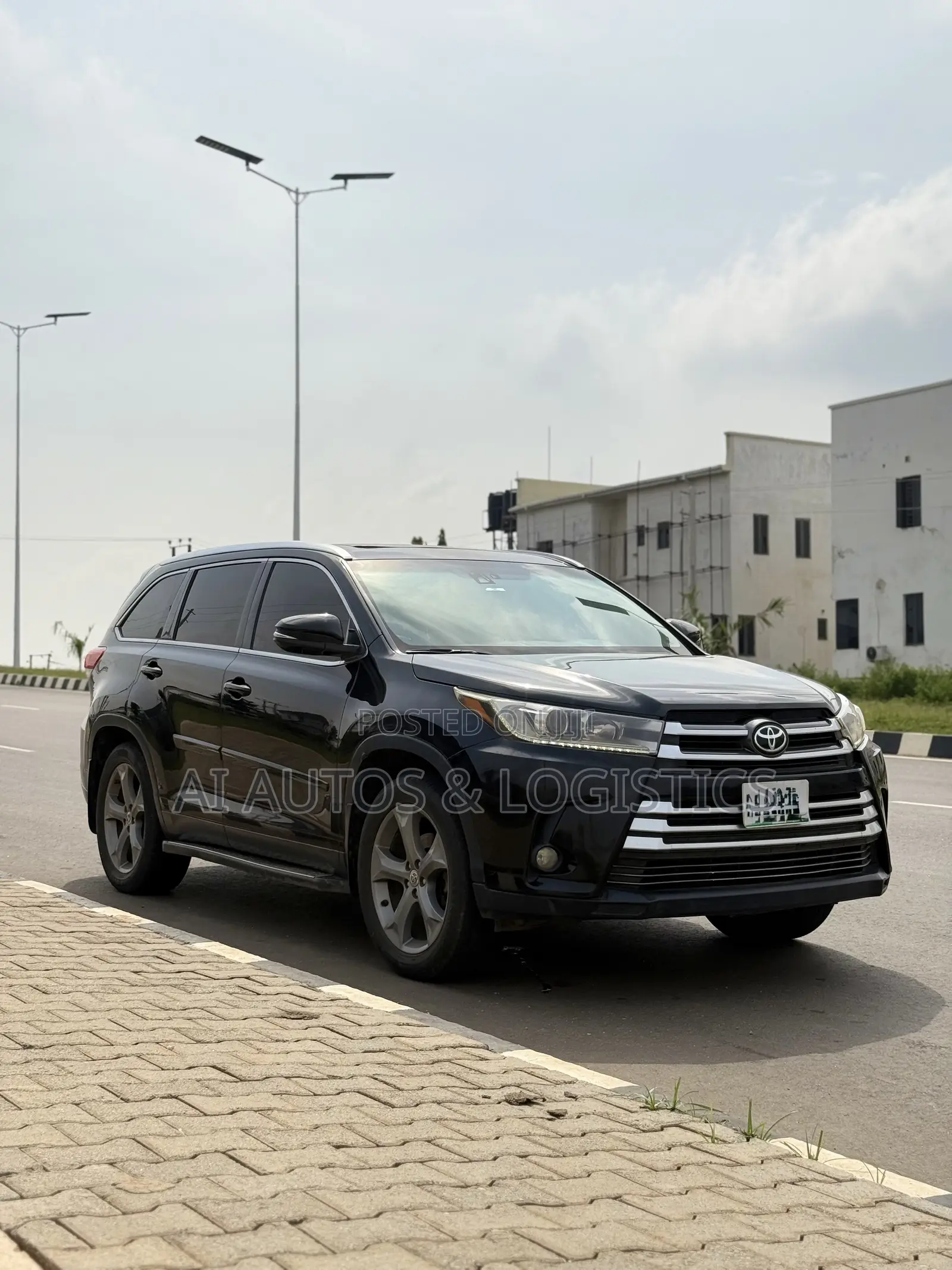 Toyota Highlander Limited 4dr SUV (3.5L 6cyl 6A) 2015 Black