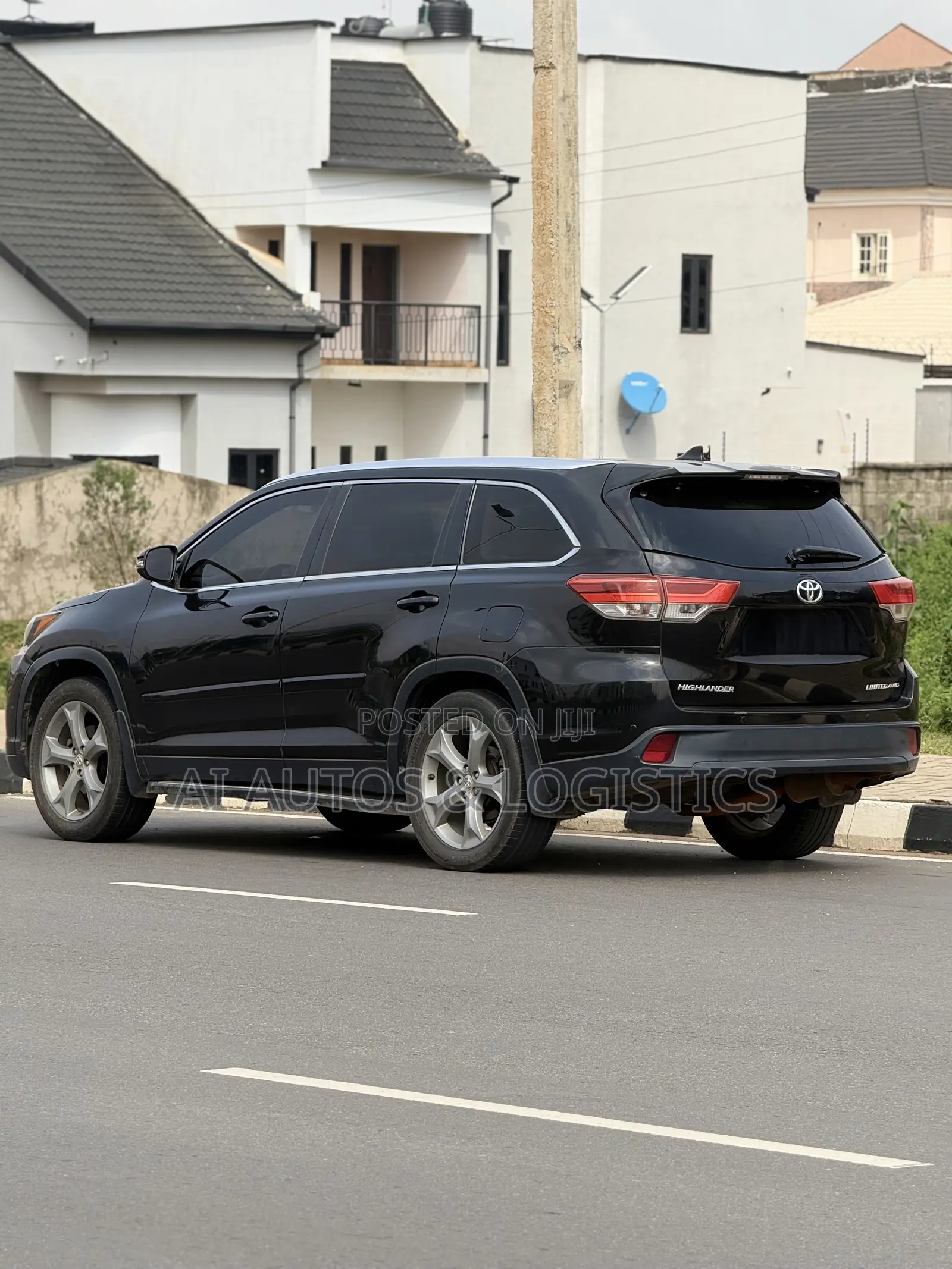 Toyota Highlander Limited 4dr SUV (3.5L 6cyl 6A) 2015 Black