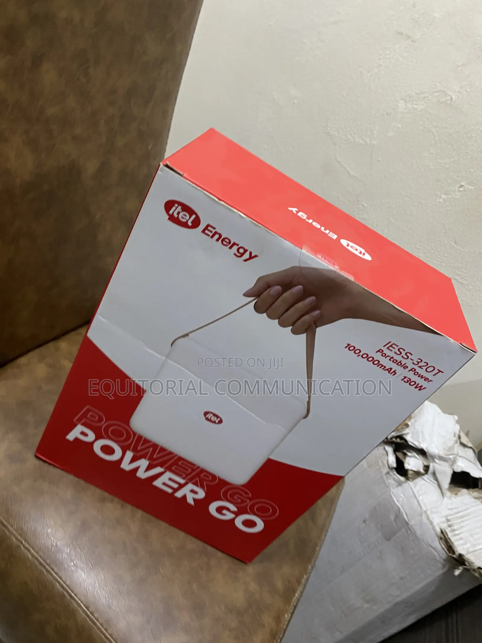 iTel Energy IESS-320T Power Go for Mobile Charging 100,000mAh 130W