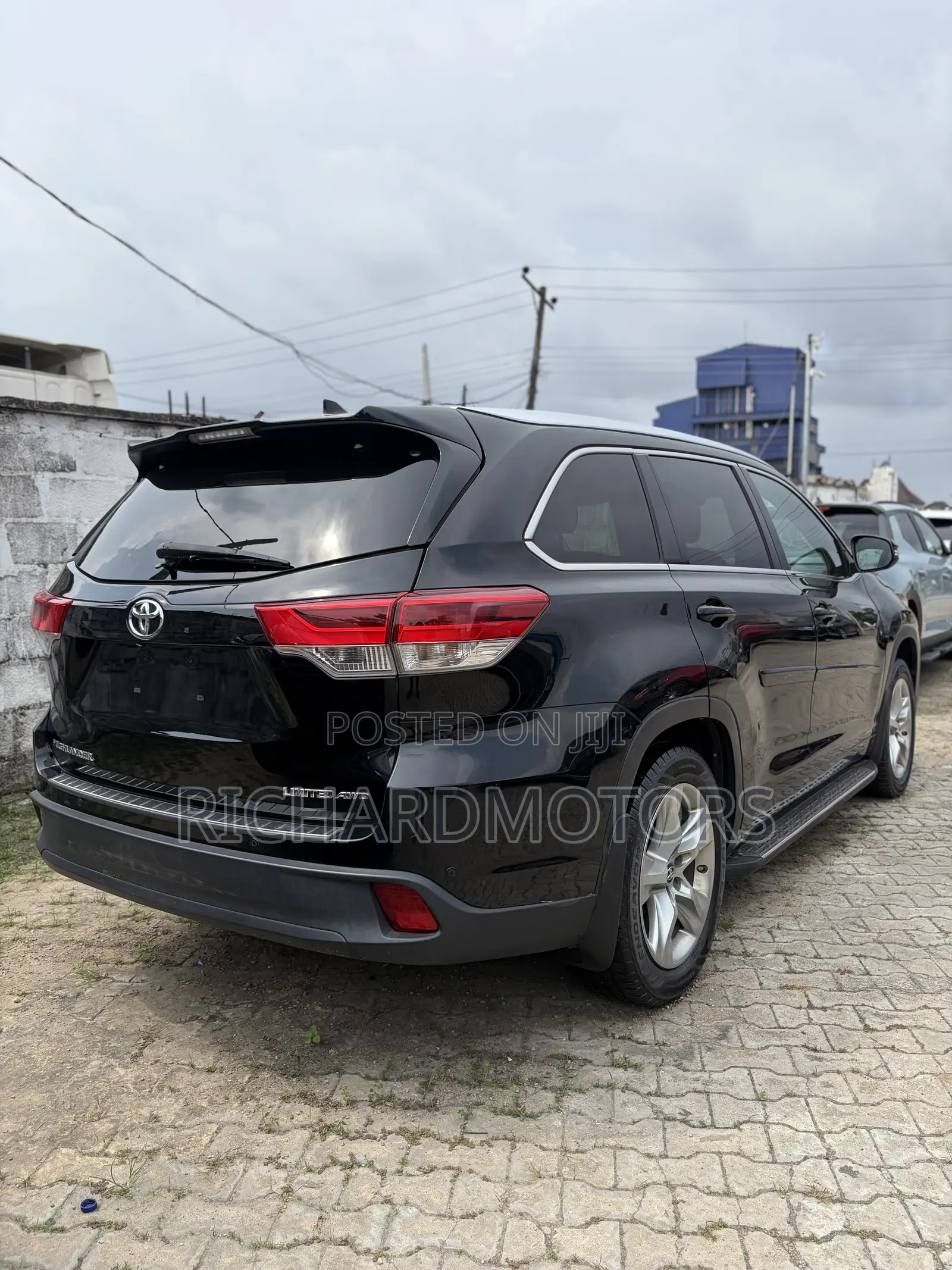 Toyota Highlander Limited Platinum V6 4x4 (3.5L 6cyl 6A) 2016 Black